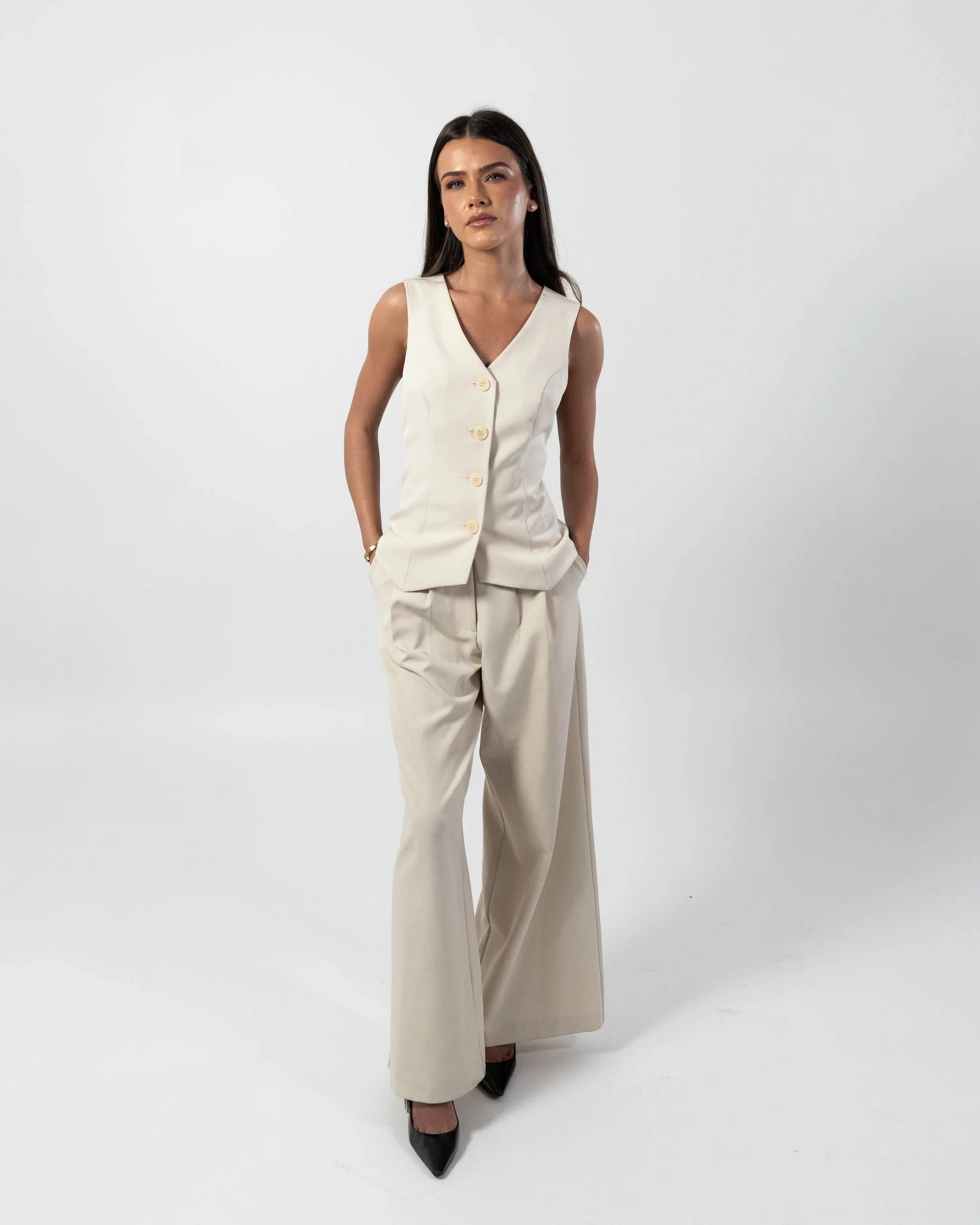 Mizzi Cream Pants S