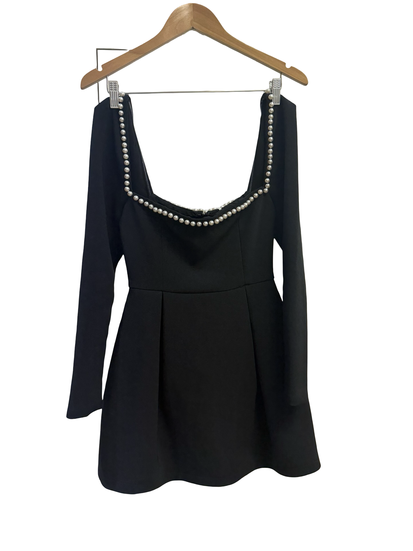 Odd Muse Black Long Sleeve Dress 8