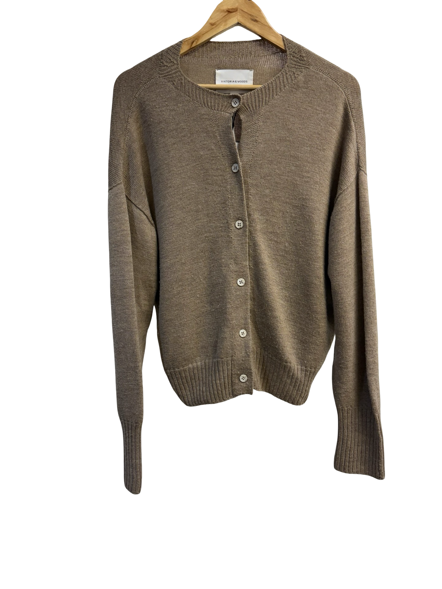 Viktoria and Woods Tan Cardigan 3