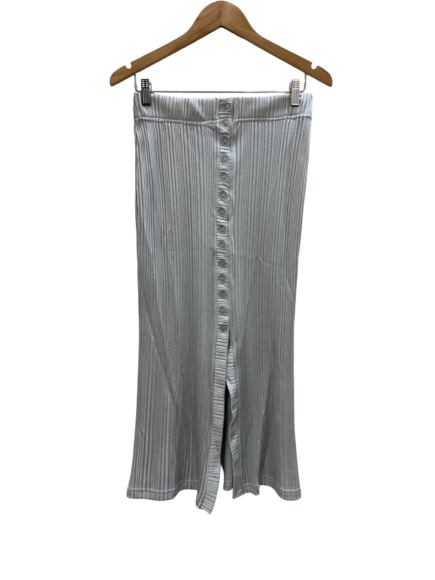 White Story Blue Knit Skirt M