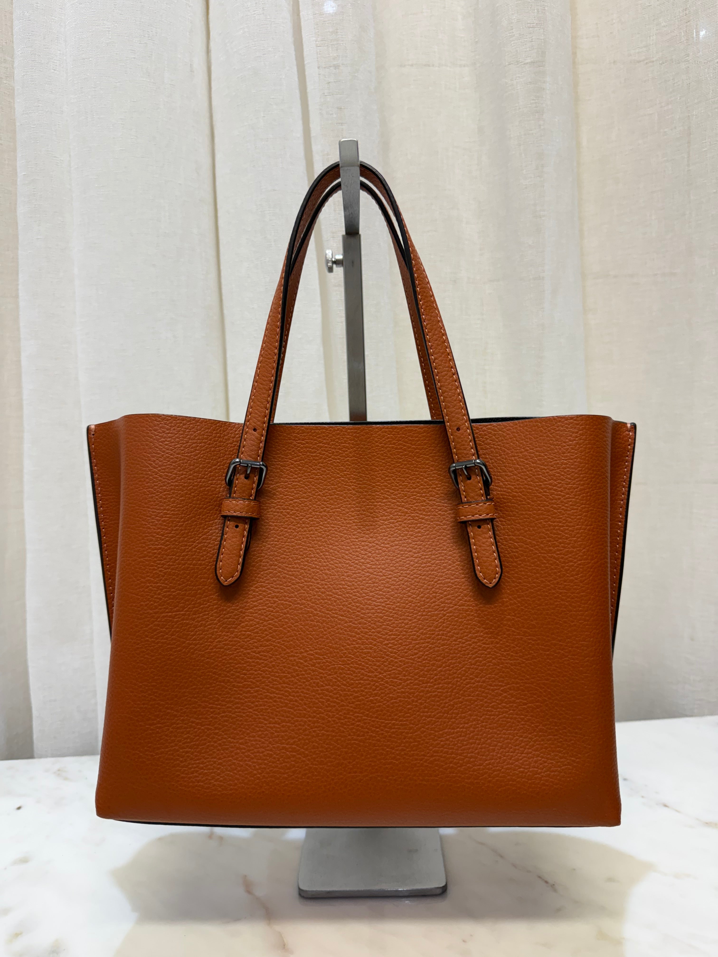 Coach Mollie Tote Bag 25 Orange