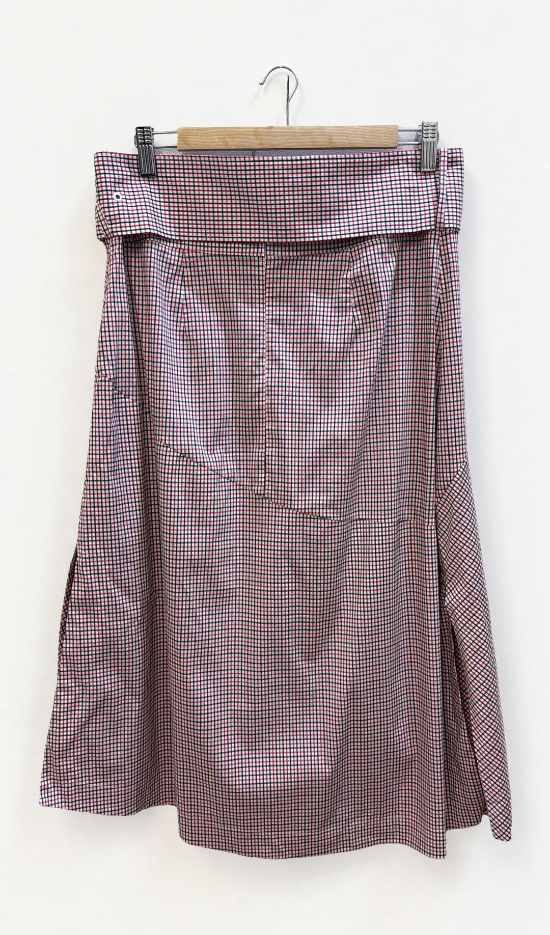 Camilla and Marc Red Check Skirt 12