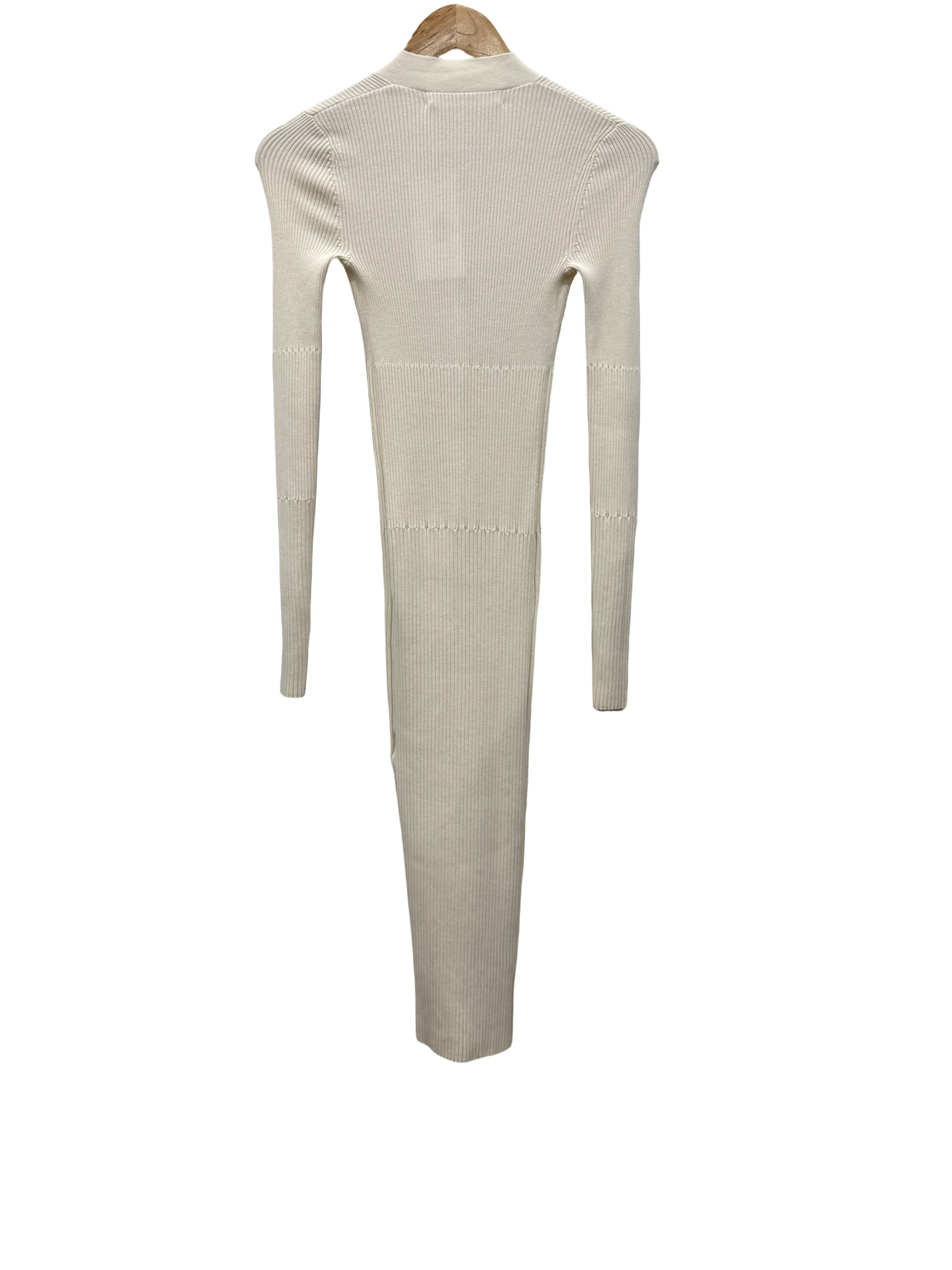 Dion Lee Cream Buttoned Dress XS