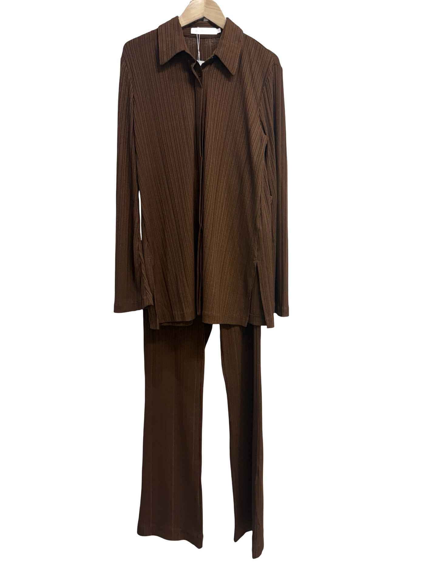 Camilla & Marc Brown Pleated Pants 12