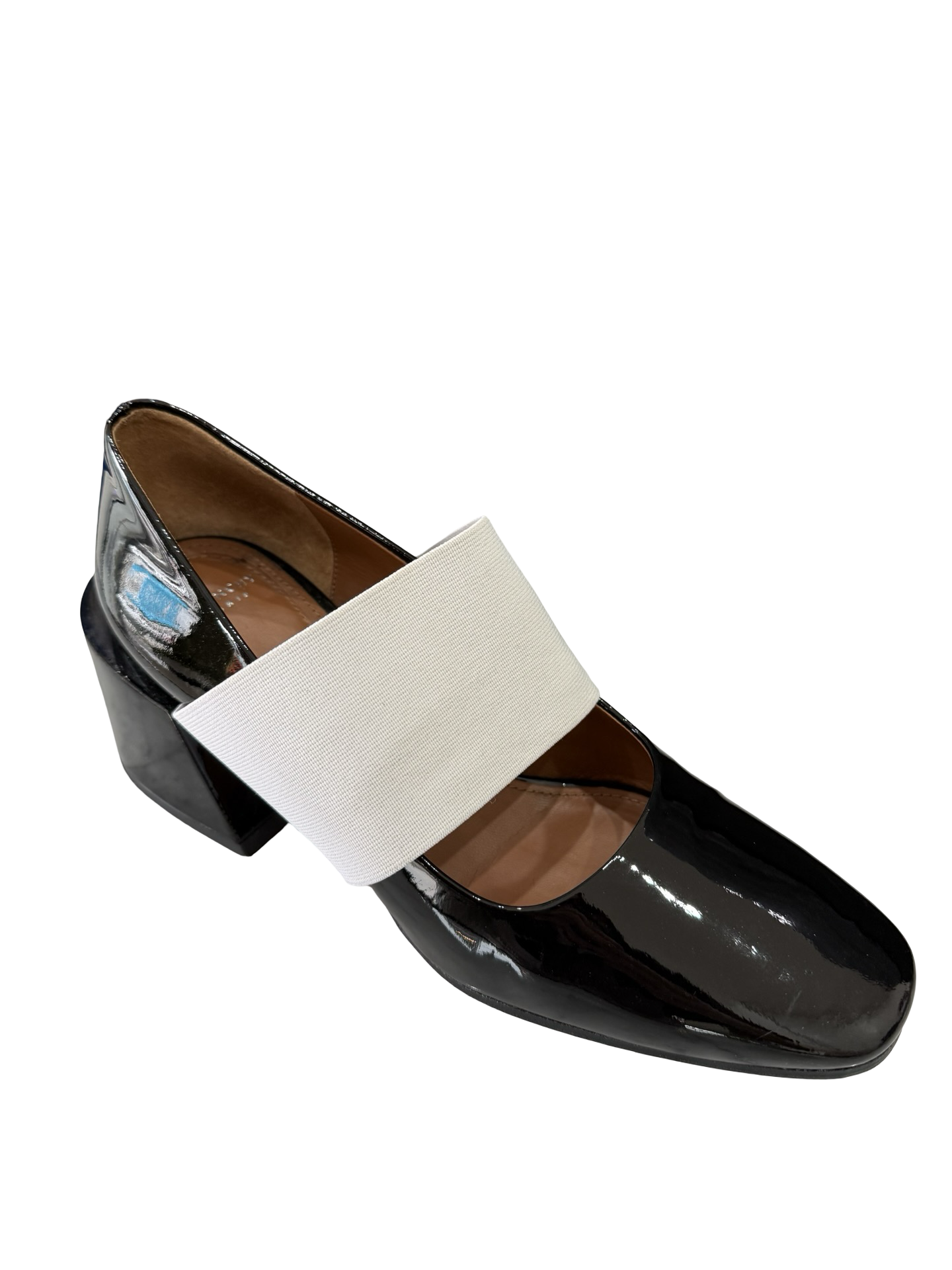 Givenchy Black Loafer Heels 37 WB
