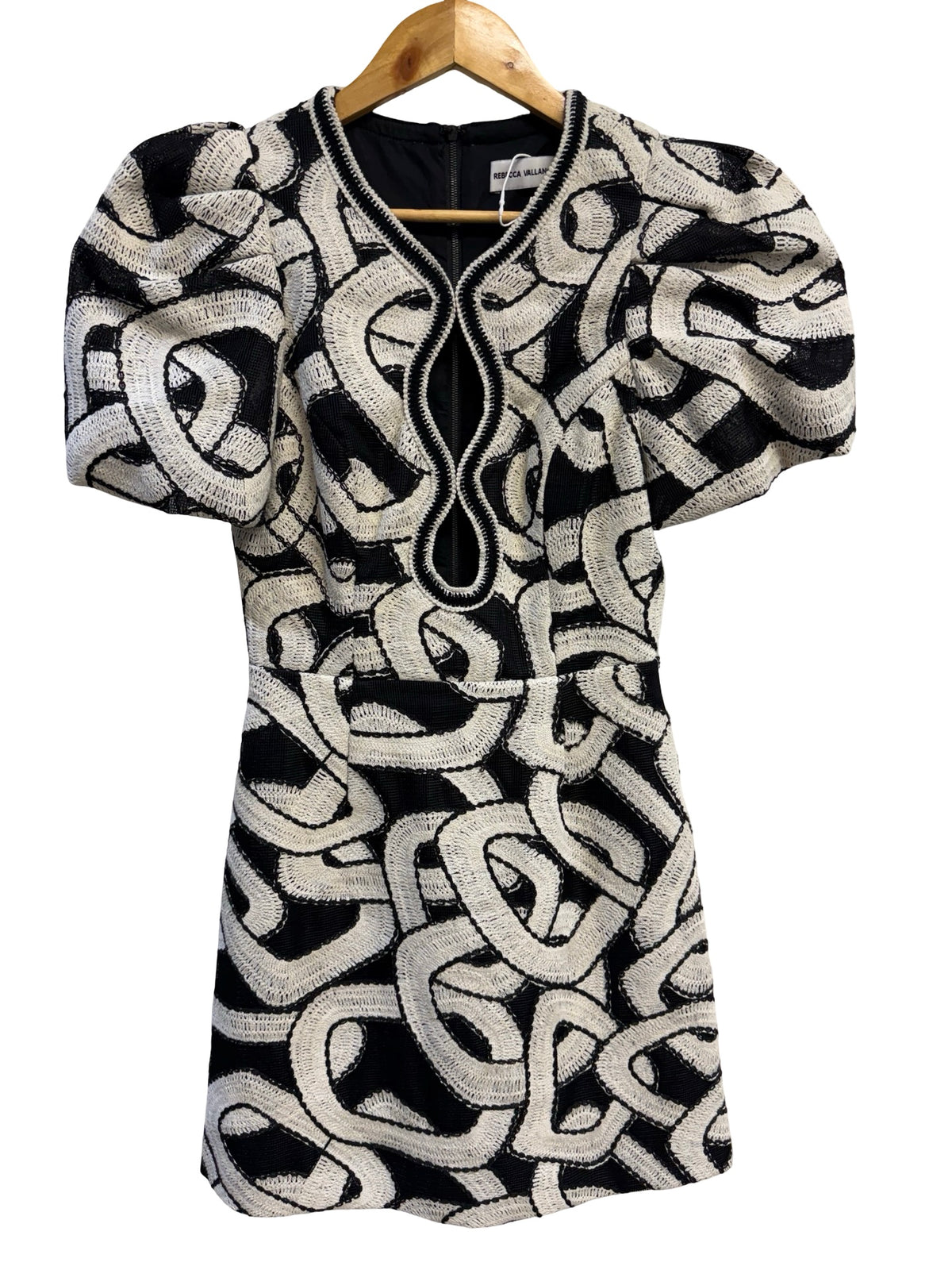 Rebecca Vallance B&W Dress 4