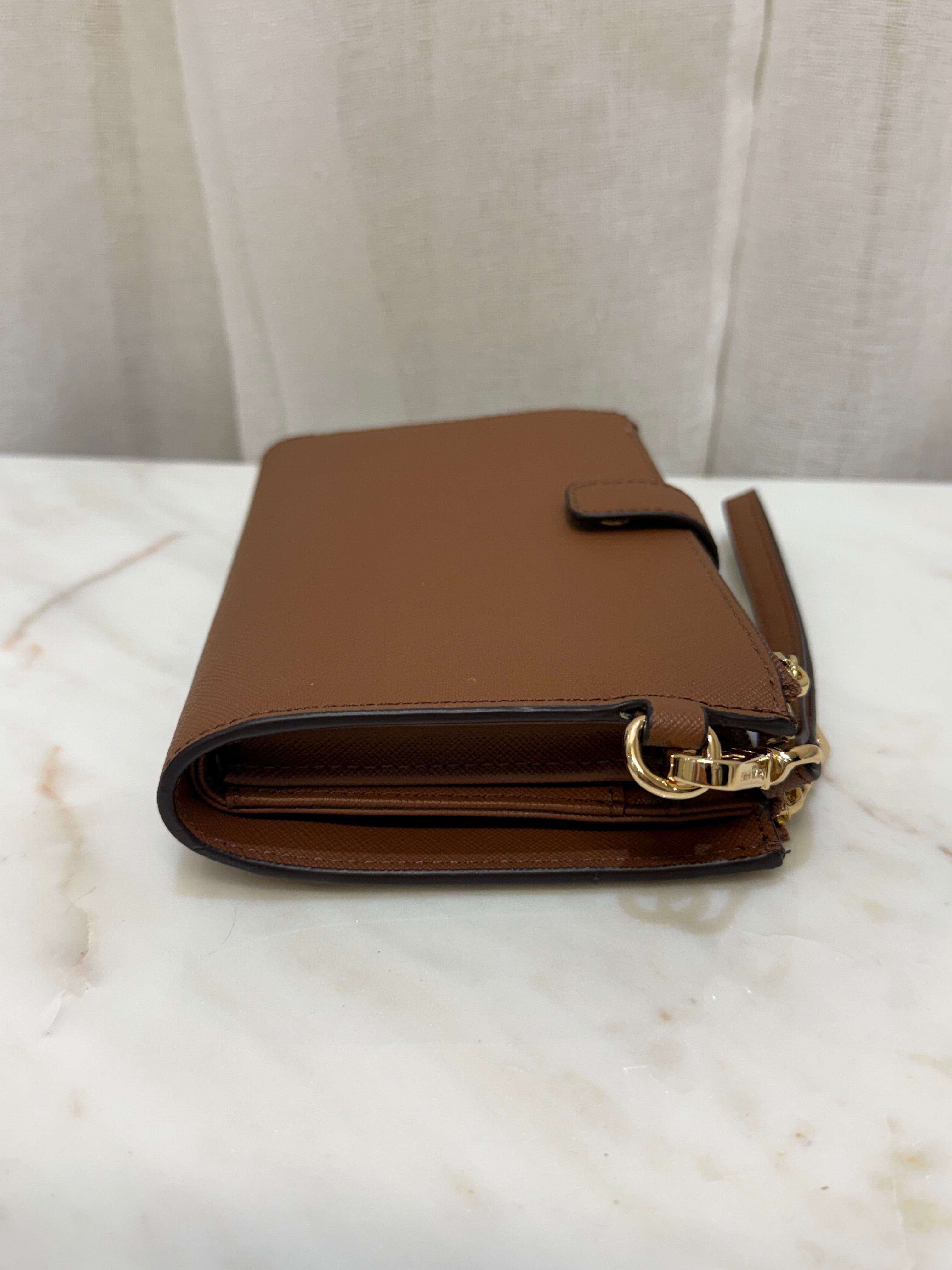 MICHAEL KORS BROWN WOMENS WALLET