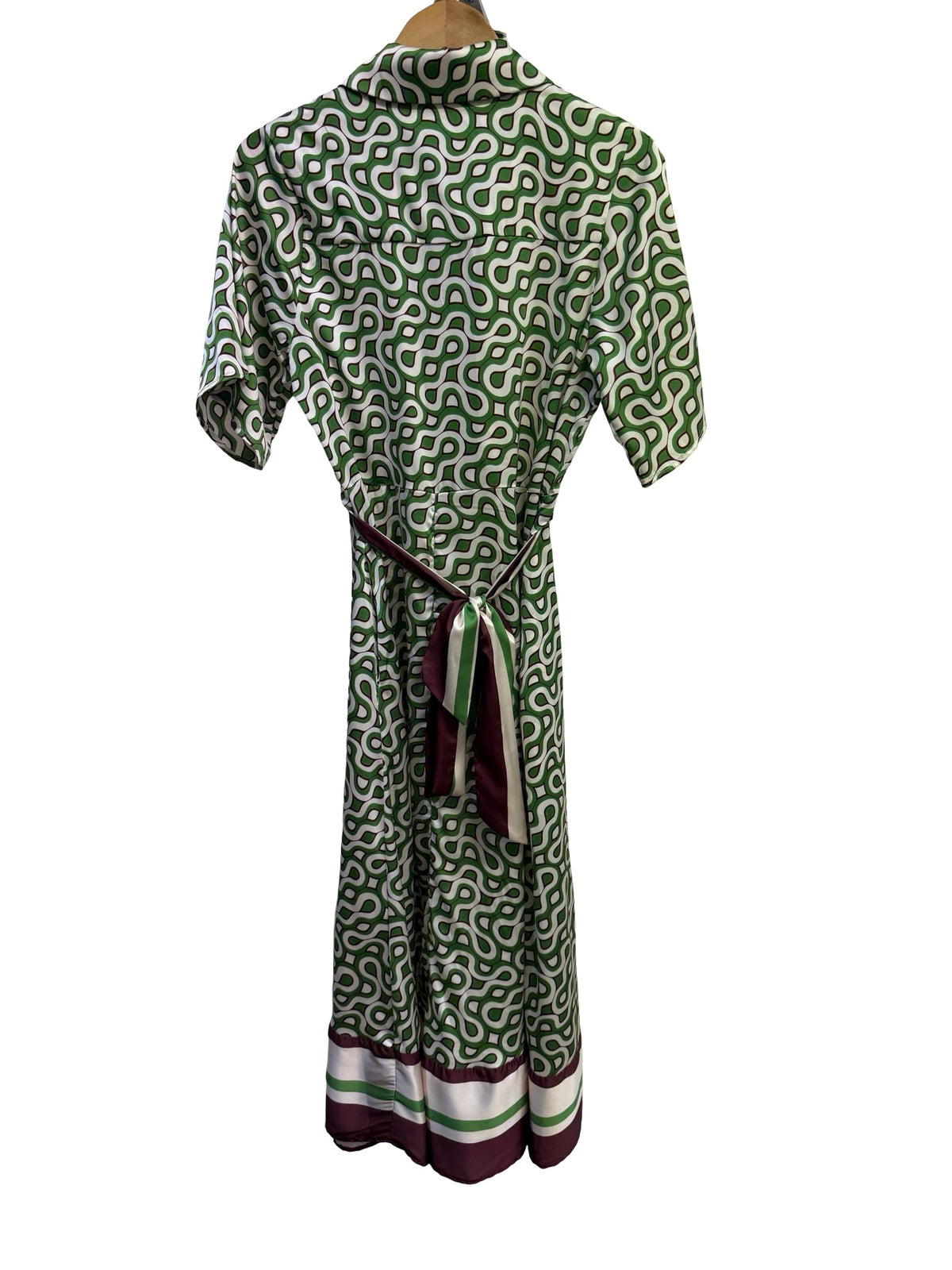 We Are The Others Green Shirt Dress 1