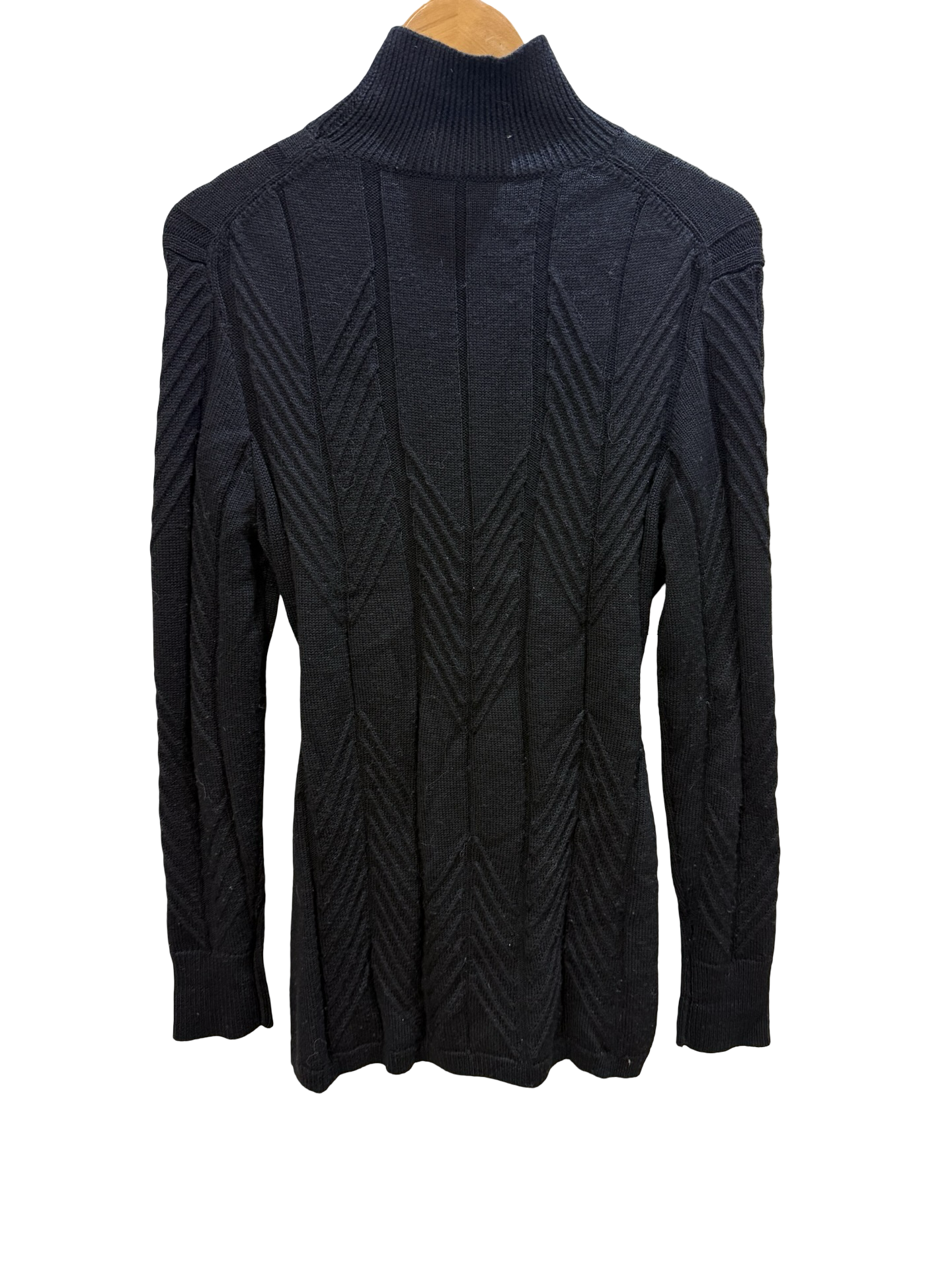 Versace Black Knit Dress 50