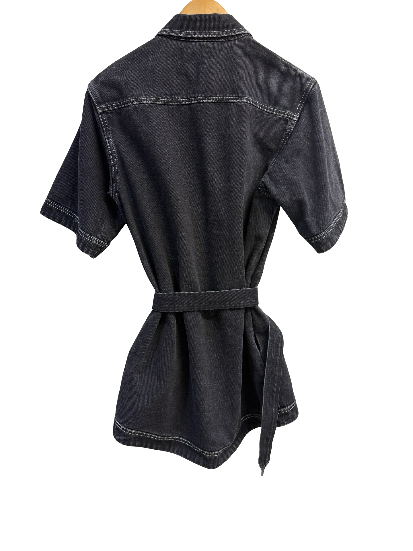 Kivari Black Denim Dress 8