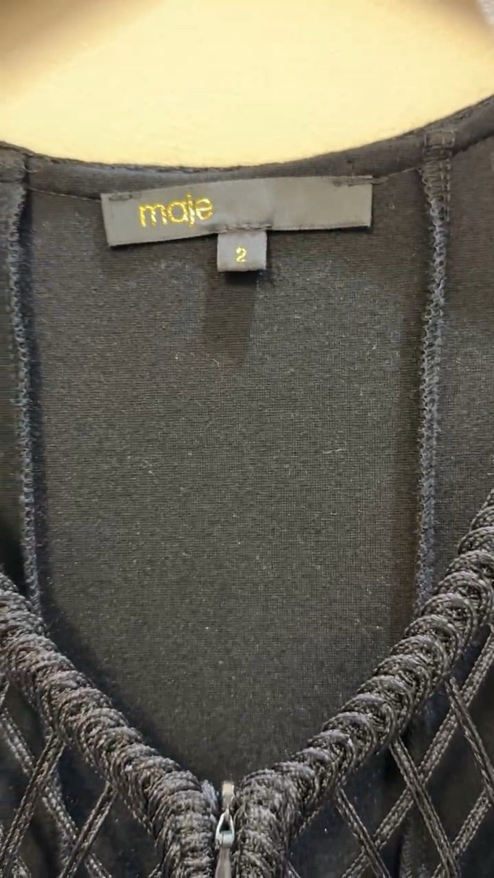 Maje Black Dress 2 – preloved at STYLE/colab (photo 5 of 9)