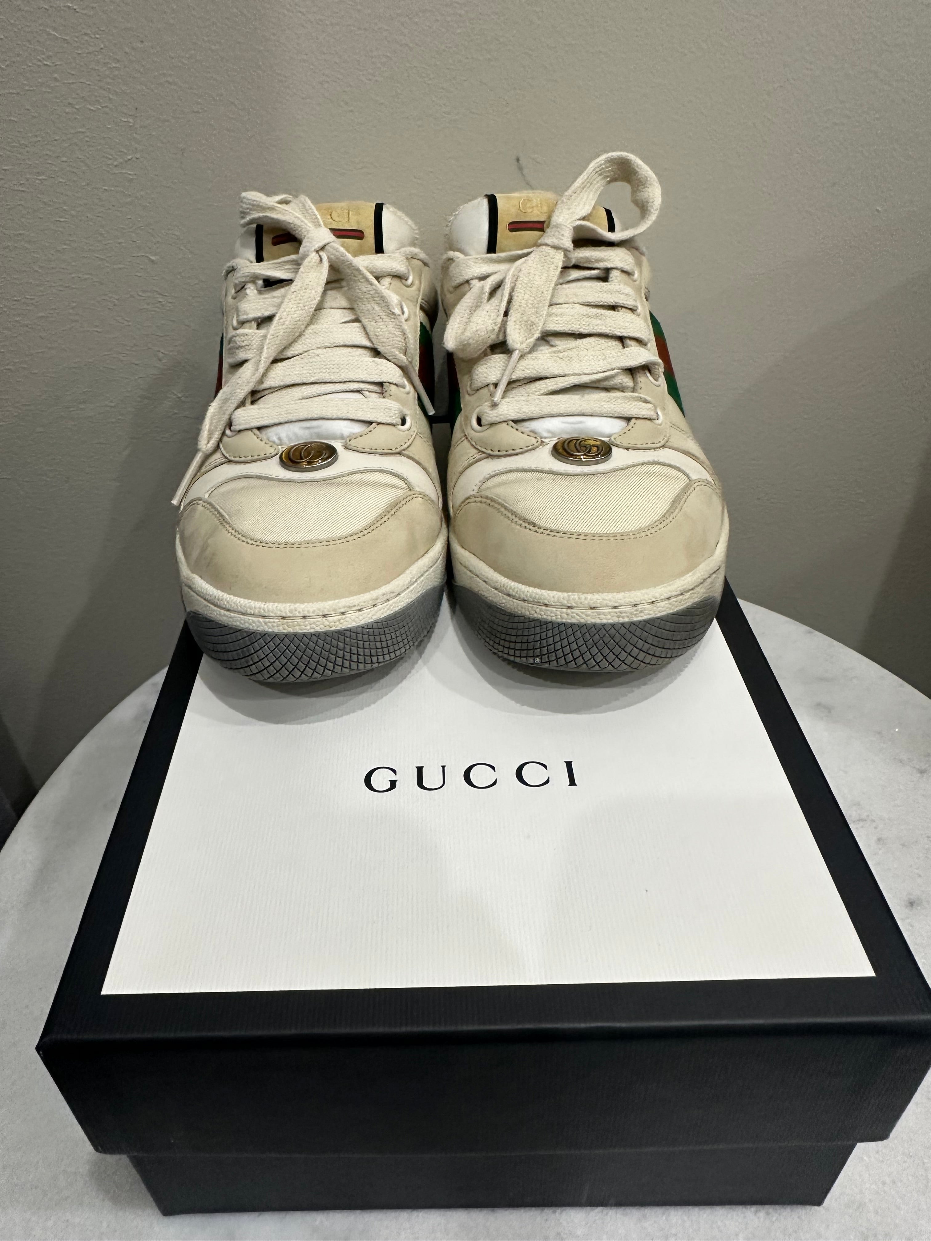 Gucci Taupe Sneakers 38.5