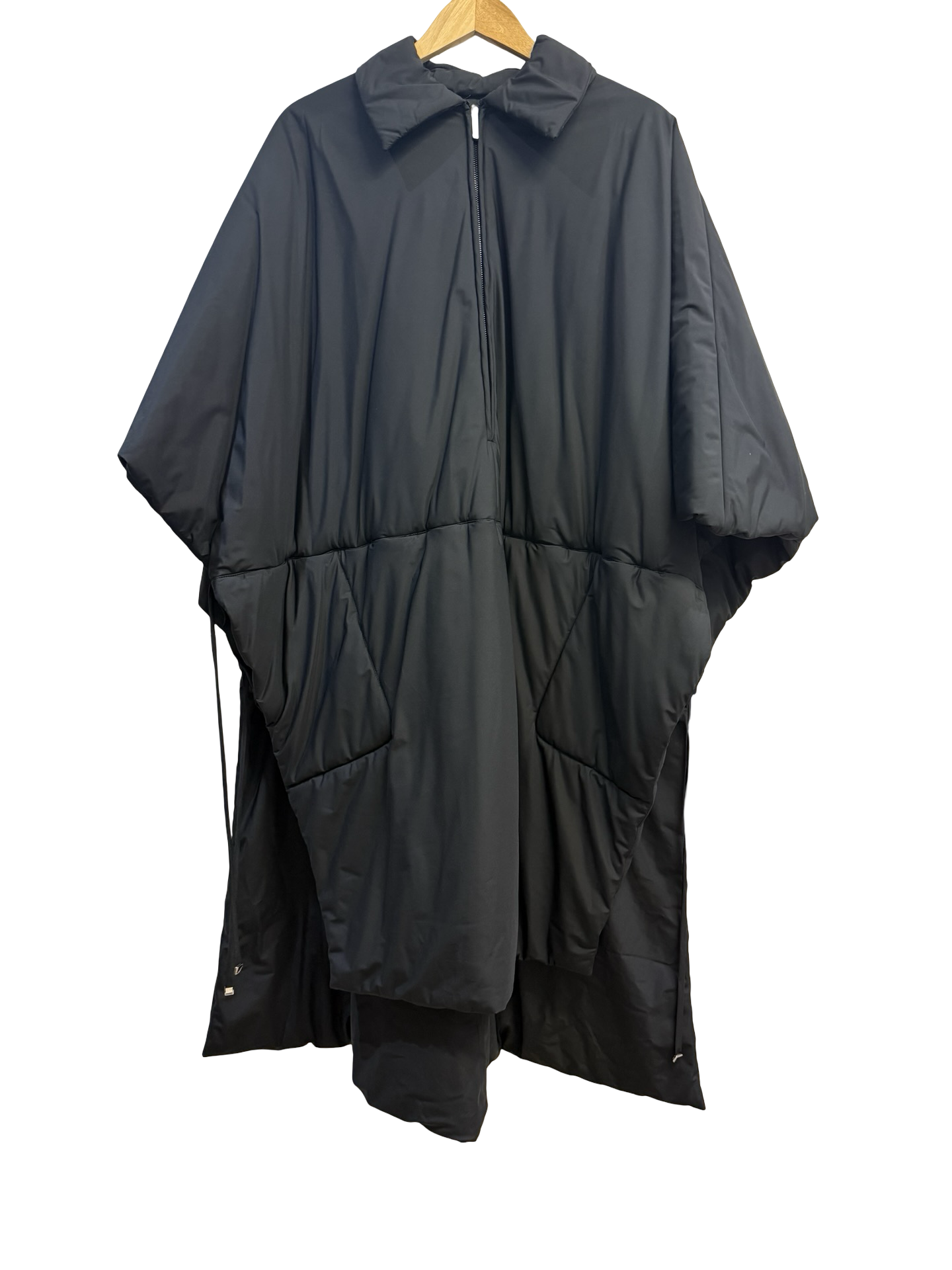 Ferragamo Black Puffer Jacket M