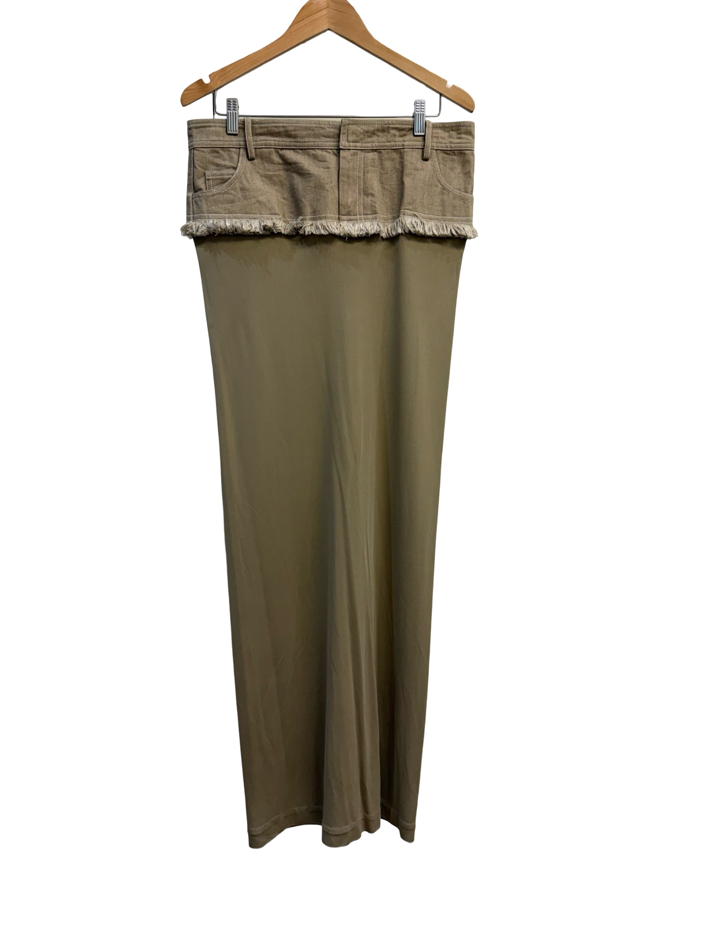Christopher Esber Tan Midi Skirt 12