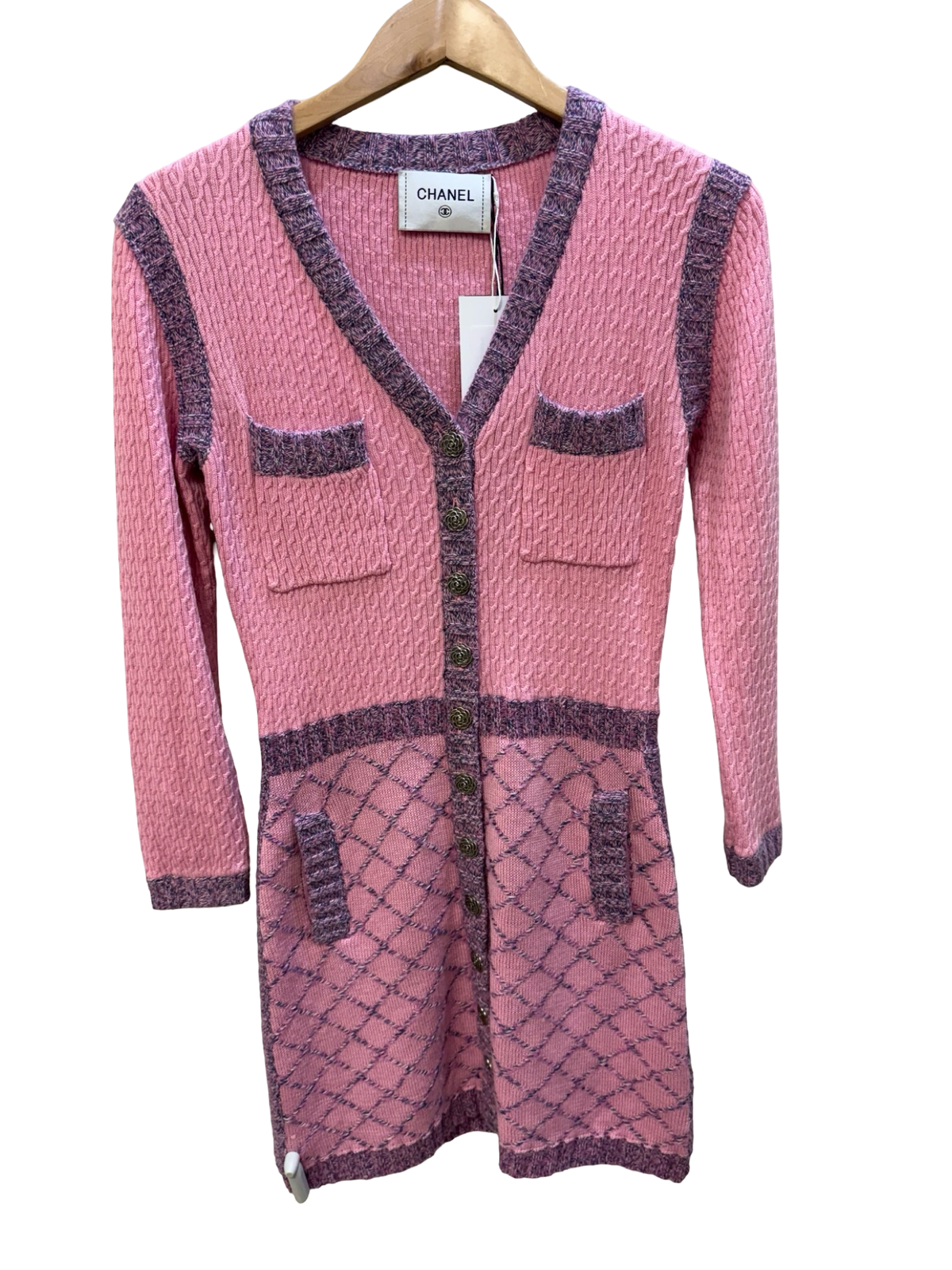 Chanel Pink Dress 36