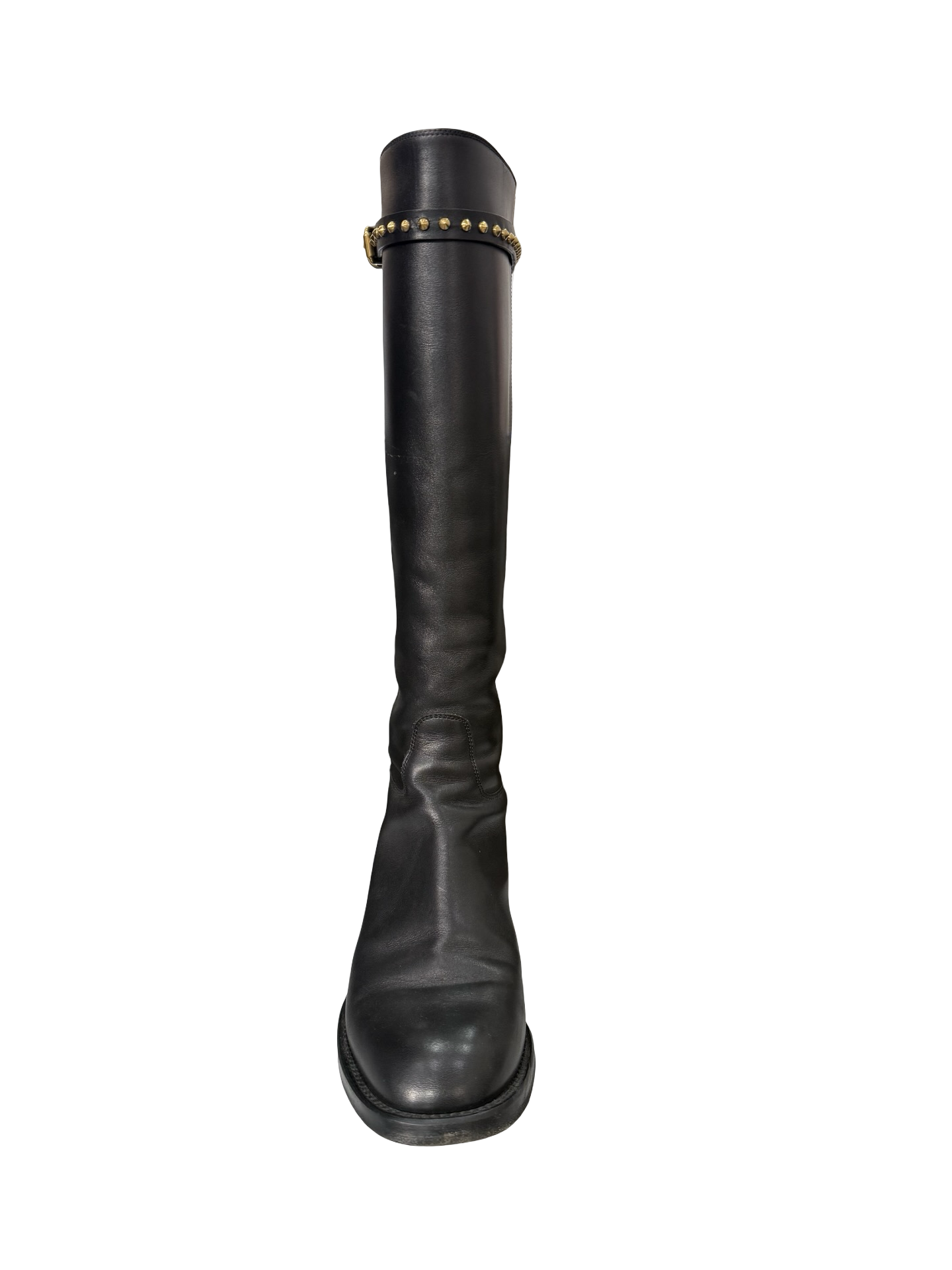 Gucci Black Knee High Boot 38 1/2 WB