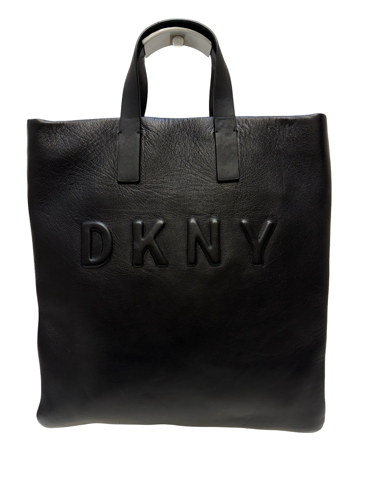 DKNY Black Leather Tote WB