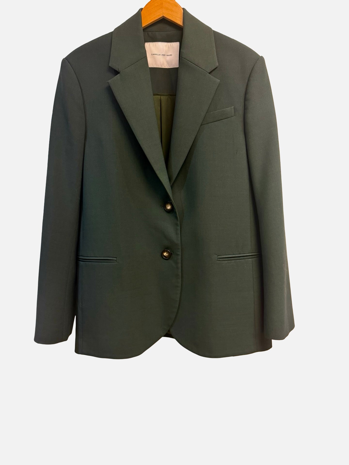 Camilla & Marc Green Blazer 12