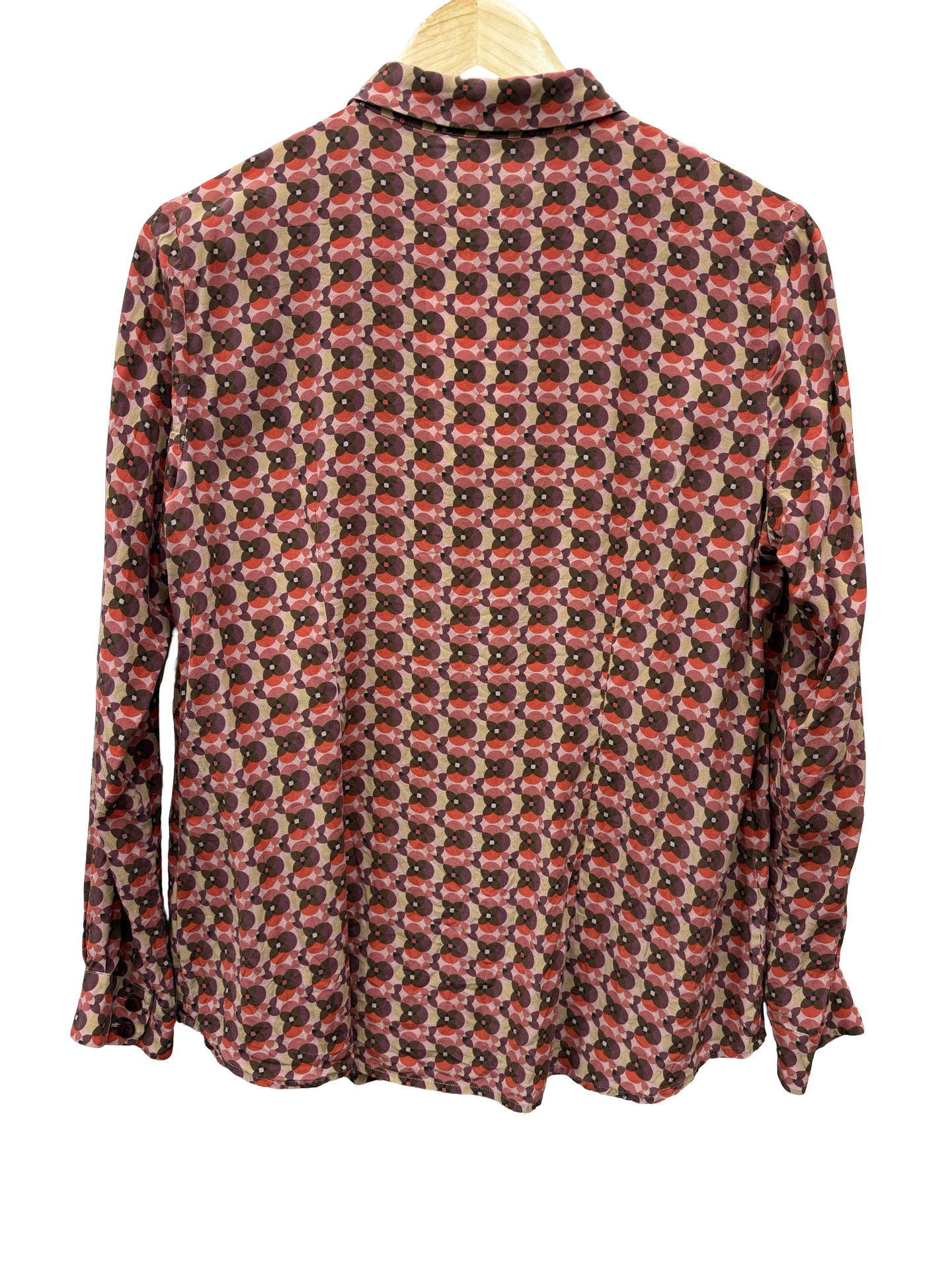 Anna Thomas Pink/Nude Print Shirt 12