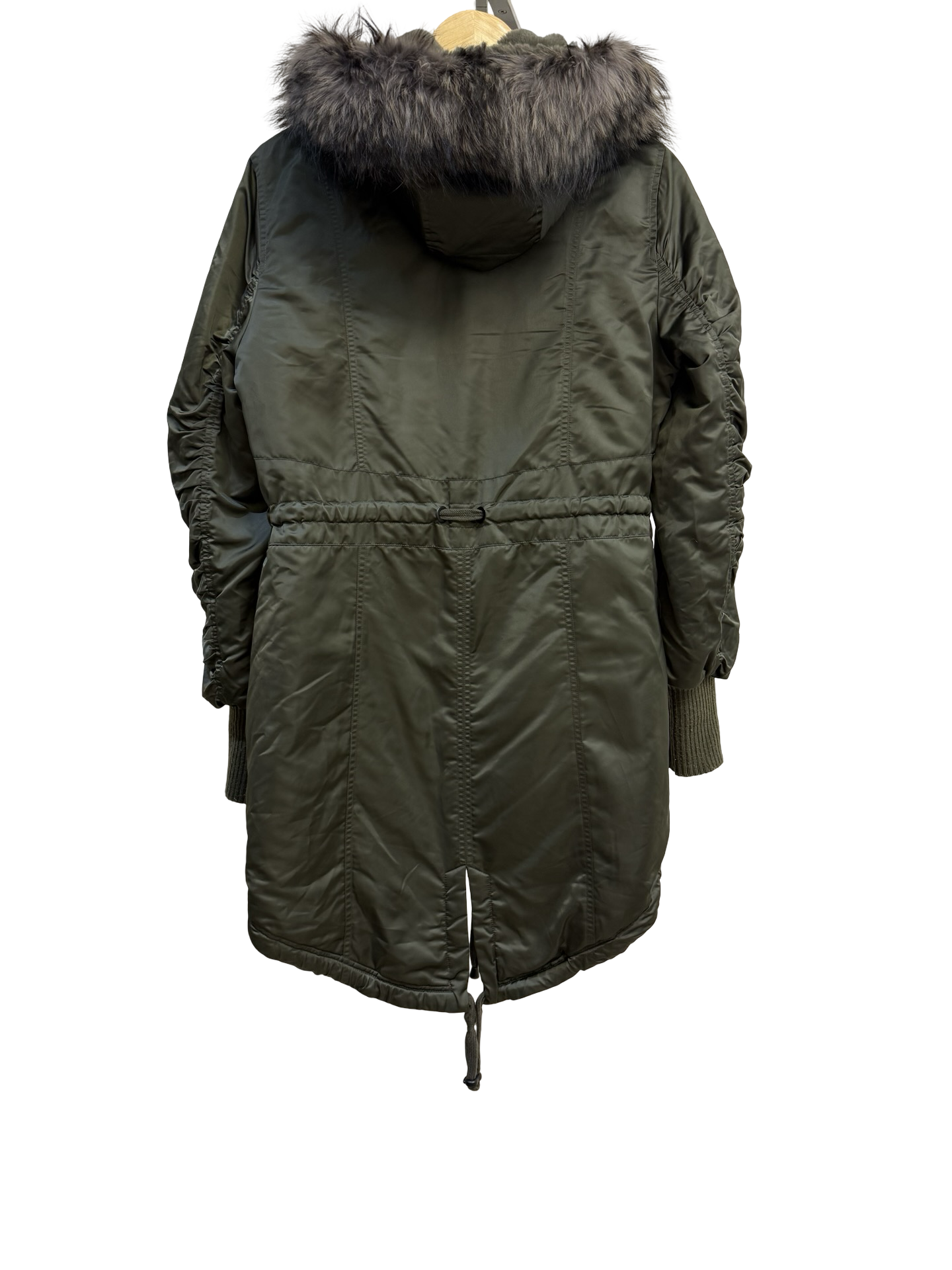 Derek Lam Green Puffer Jacket M