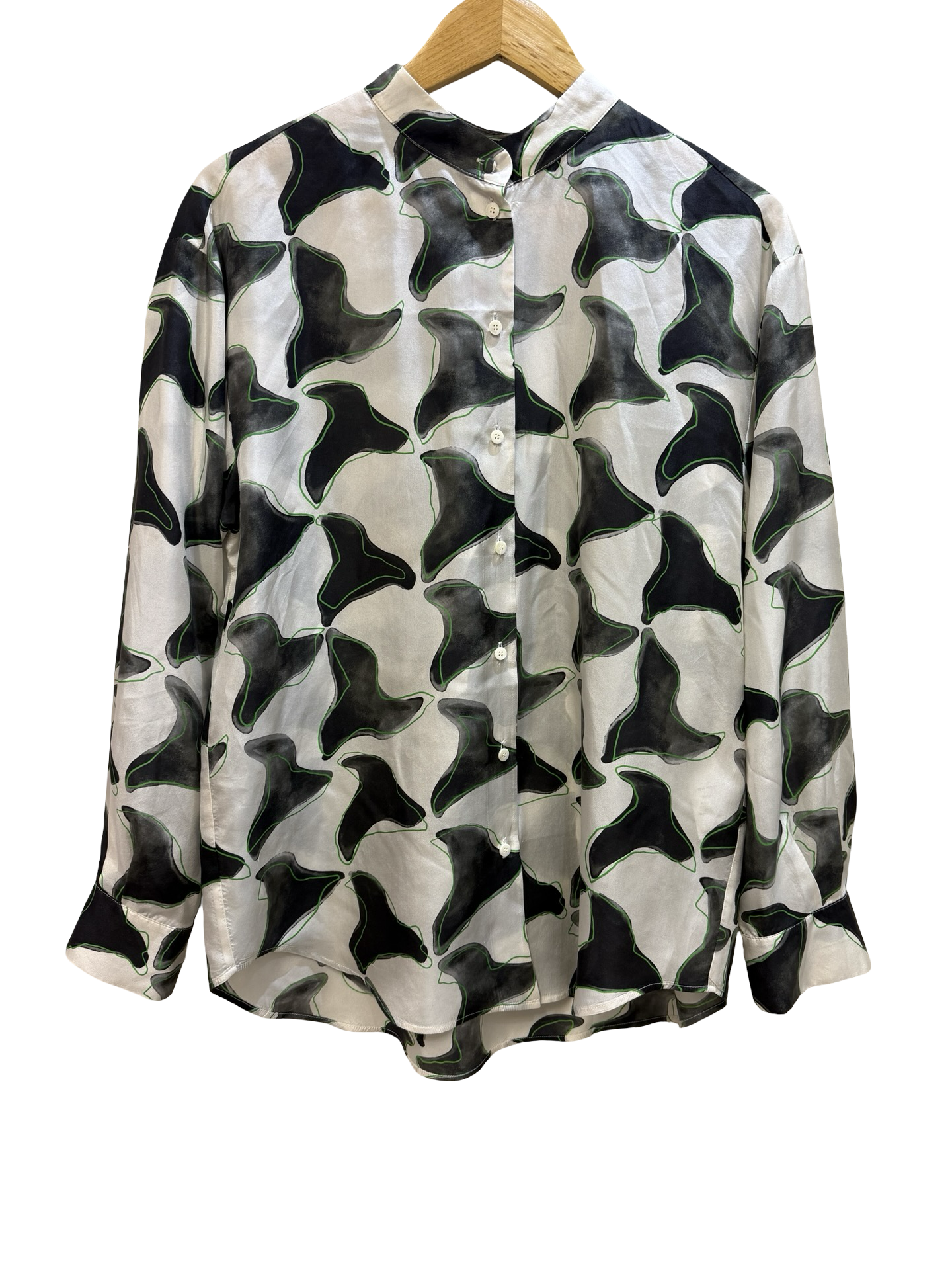 Luisa Cerano Grey/Green Shirt 10