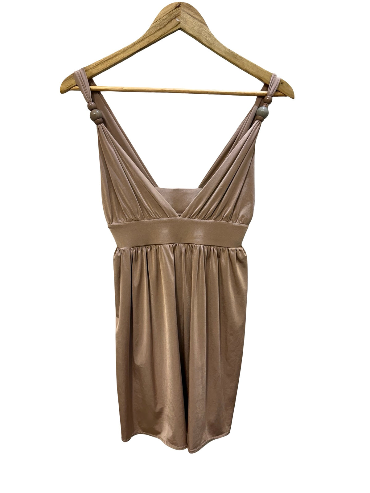 Zimmermann Bronze Halter Dress 0