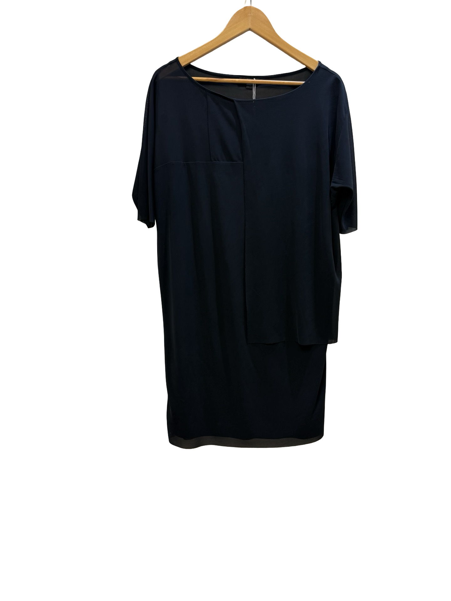 COS Navy Dress With Panel M