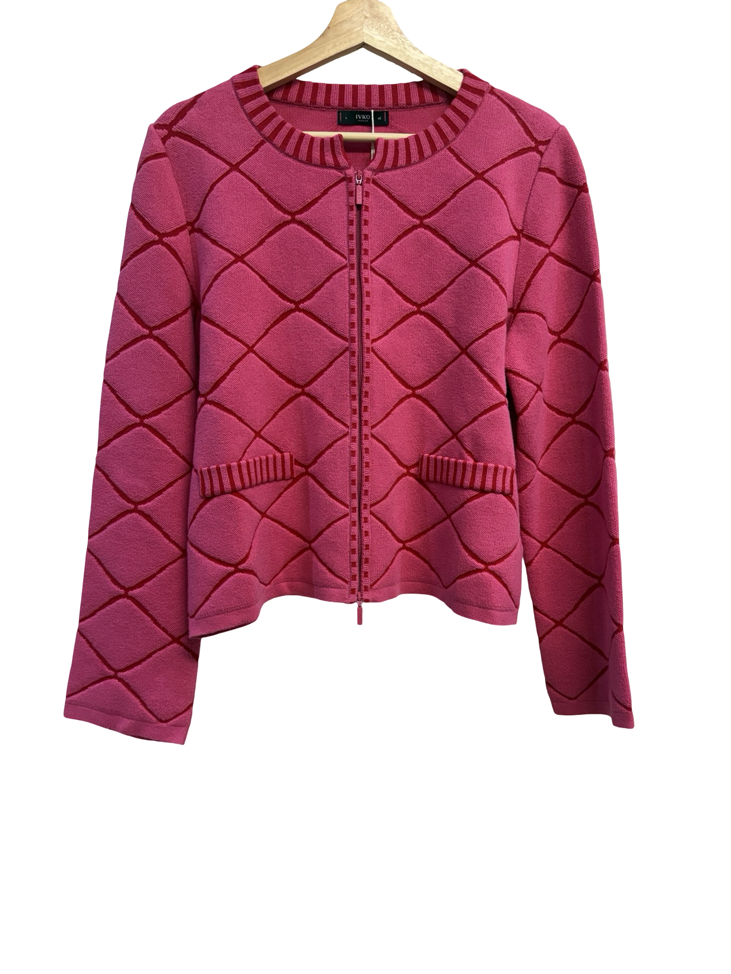 IVKO Pink Zip Jacket L