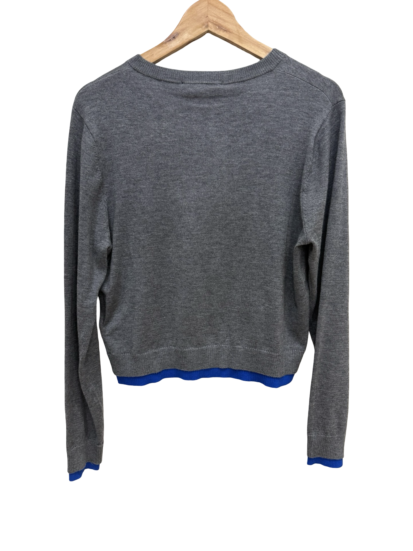 Zara Grey/Blue Cardigan L/XL