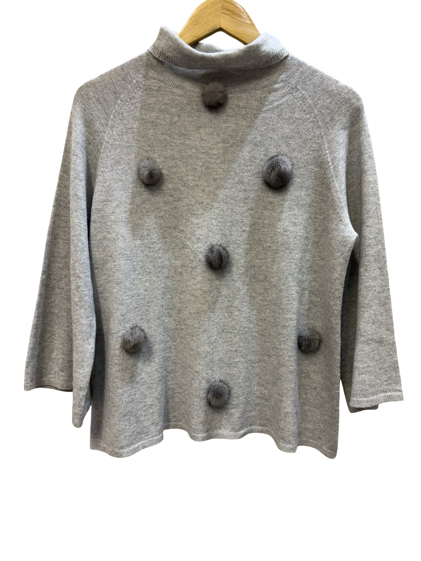 Le Tricot Perugia Grey Knit L