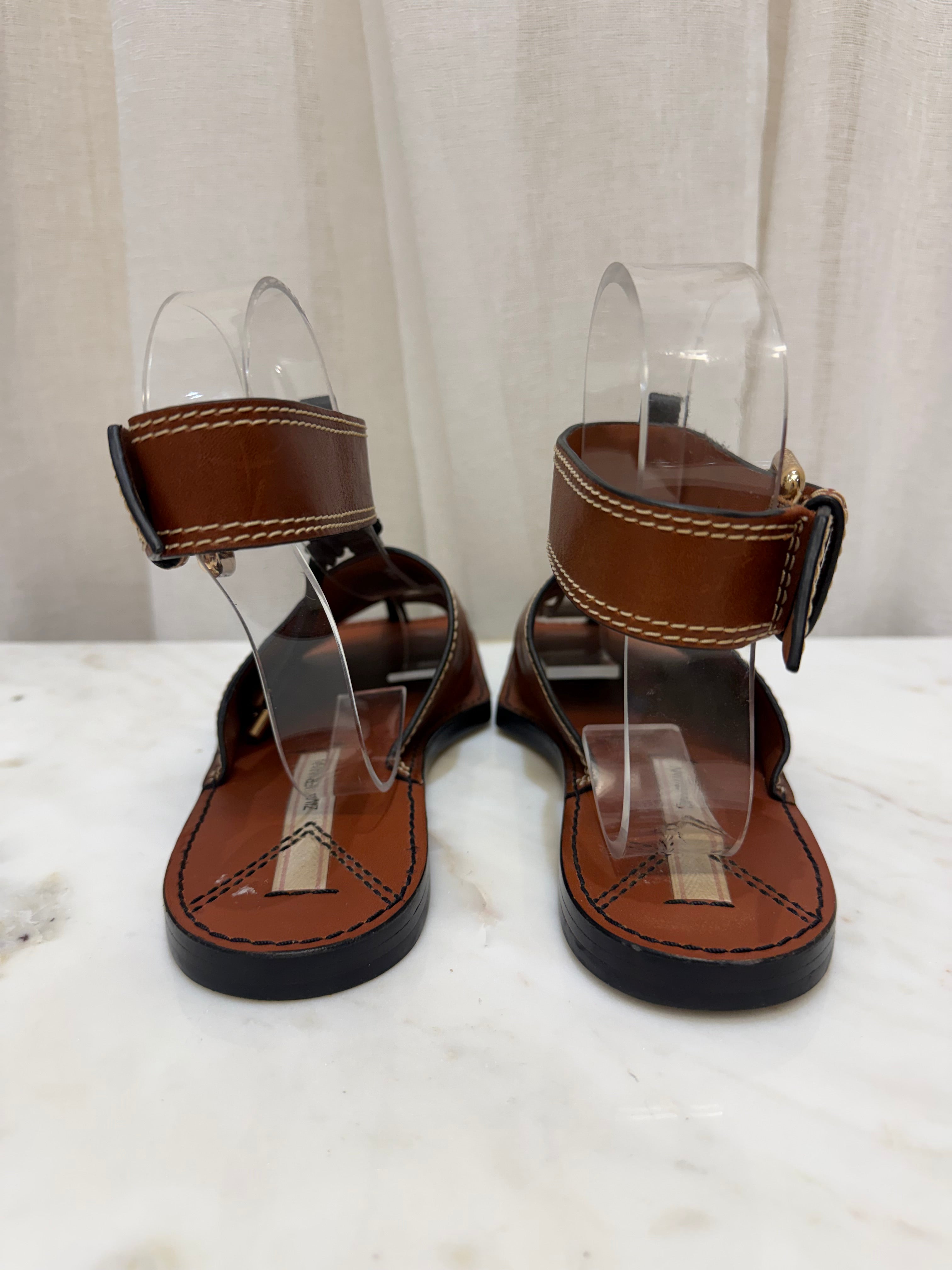 Zimmermann Tan Sandal 40