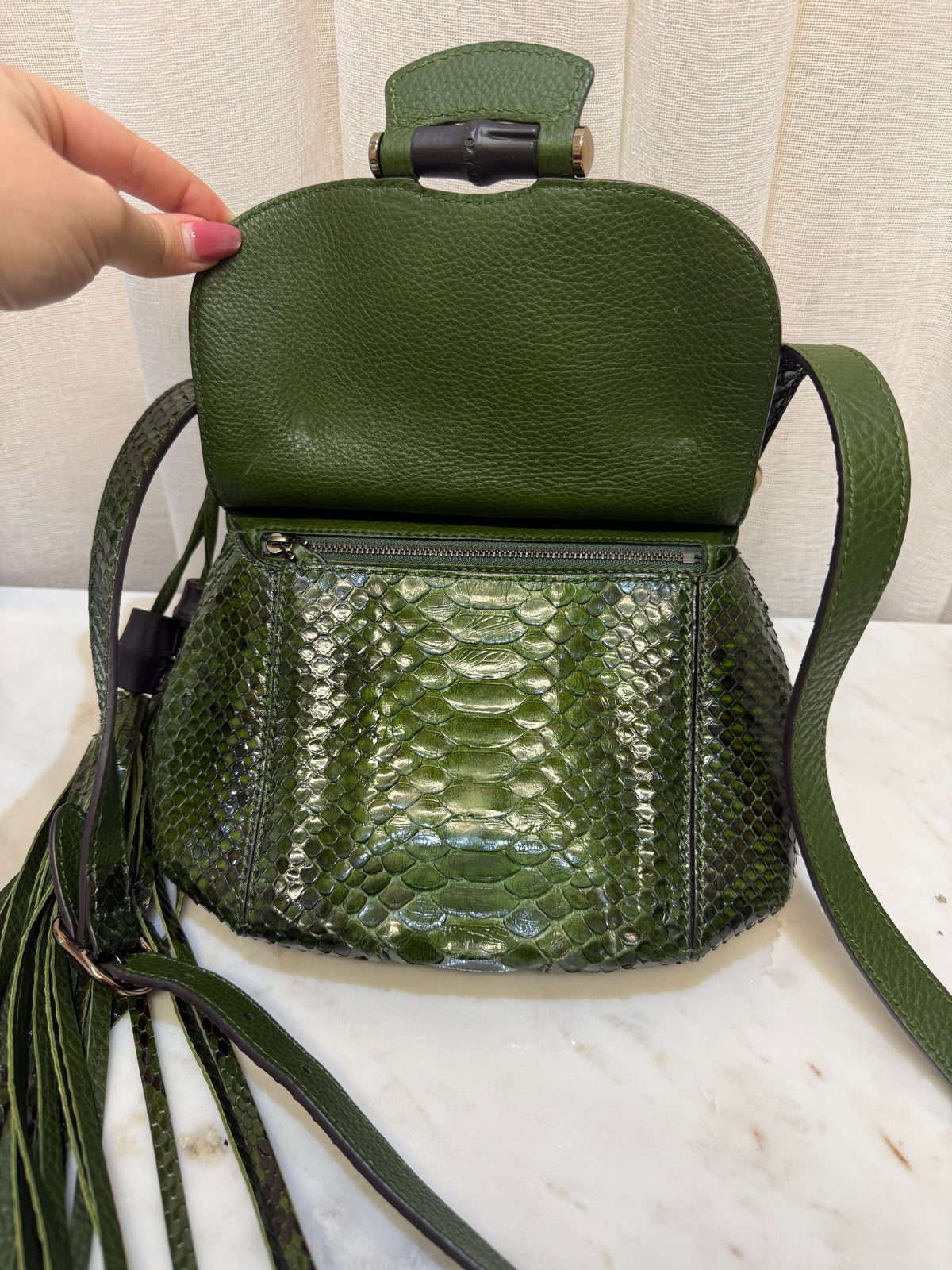 Gucci Green Crossbody Bag