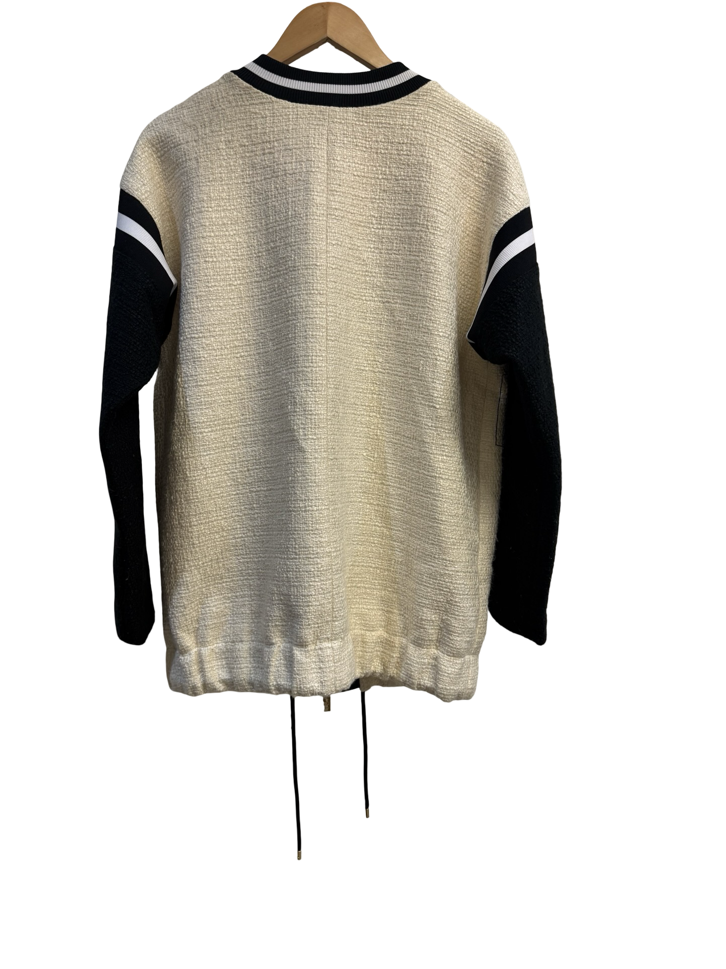 PE Nation Tweed White/Blk Jacket S