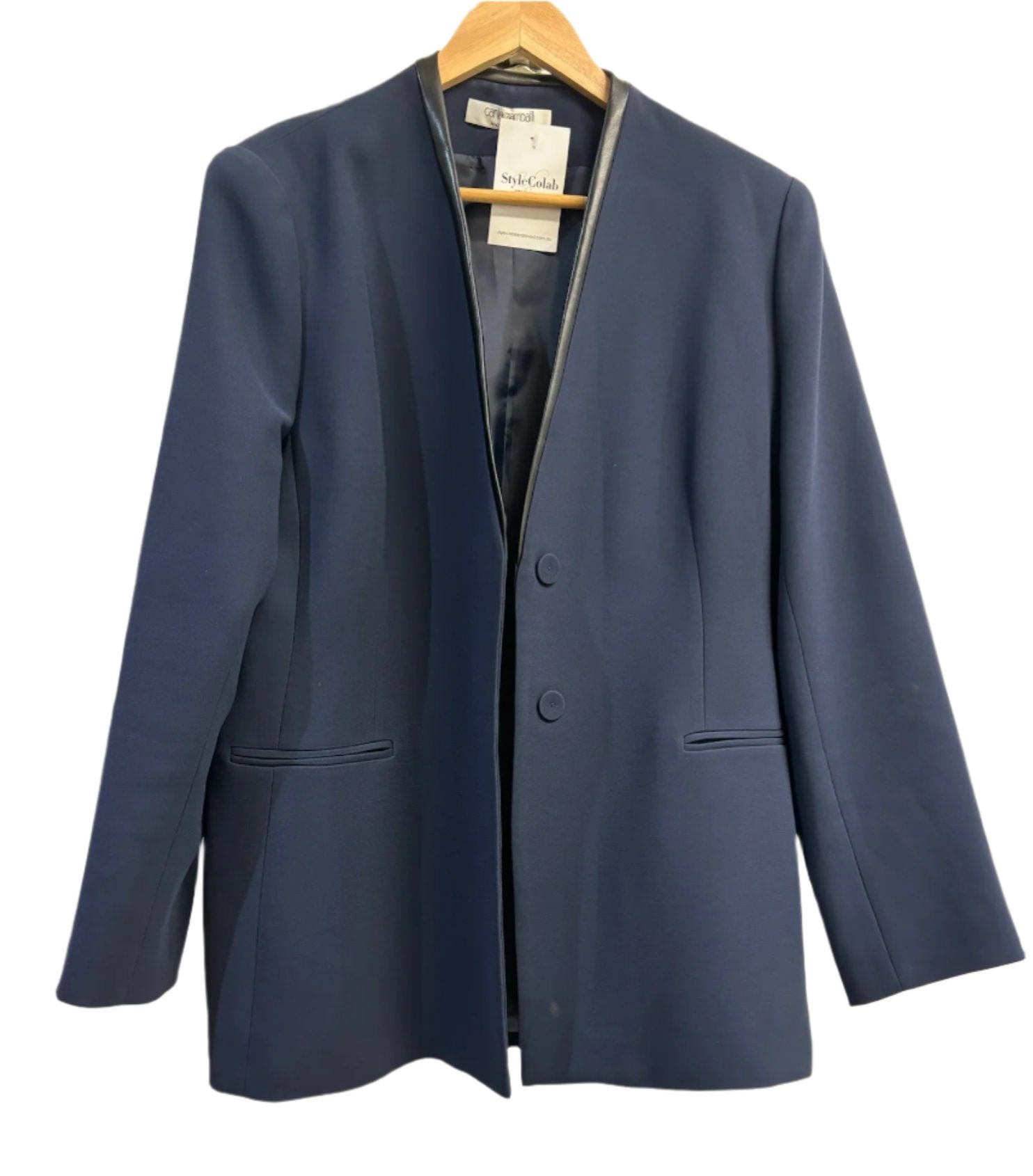 Carla Zampatti Navy Blazer 14