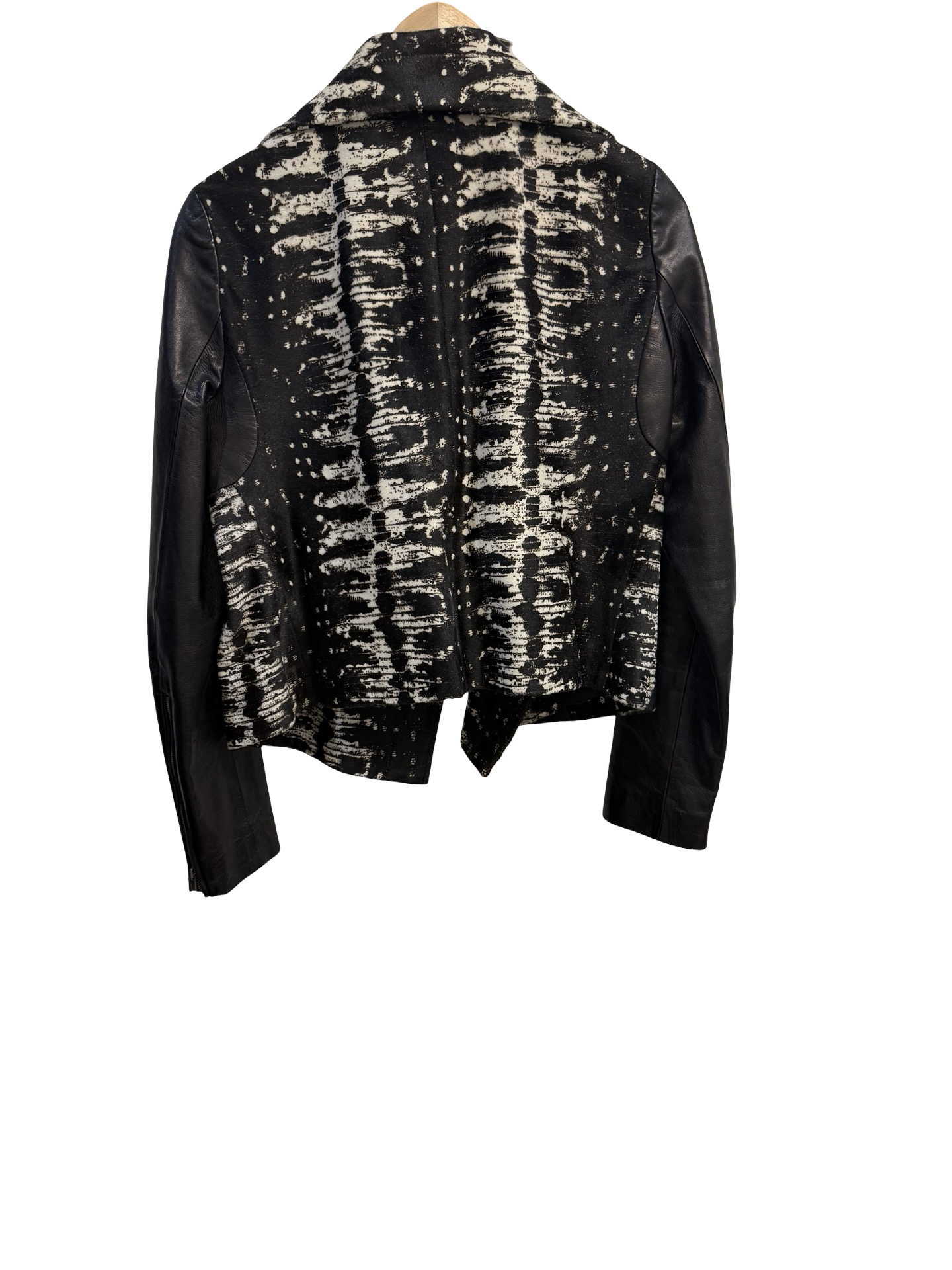 Diane von Furstenberg Leather Jacket 4