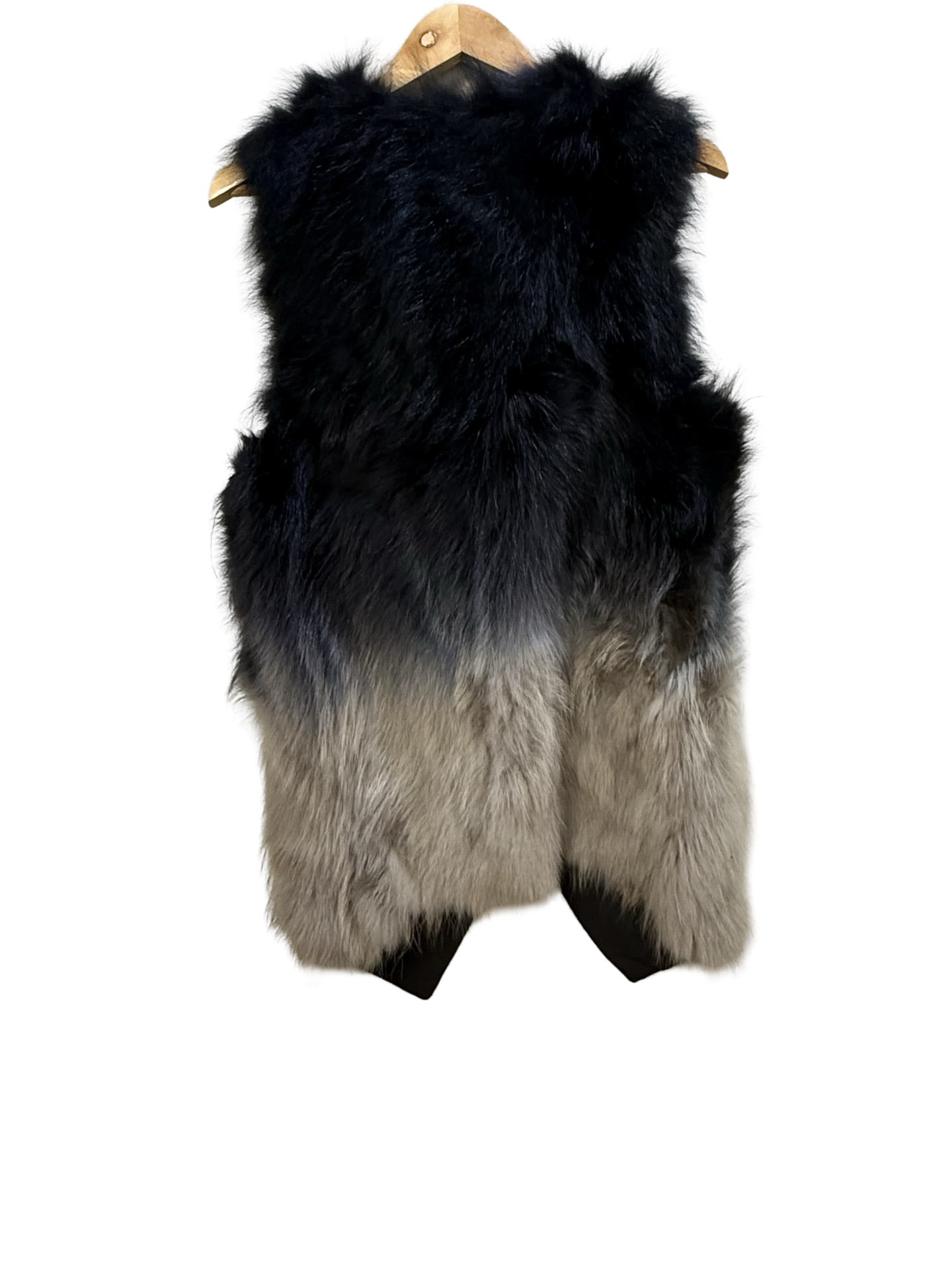 Qusimansha Fur Black Vest 2XL