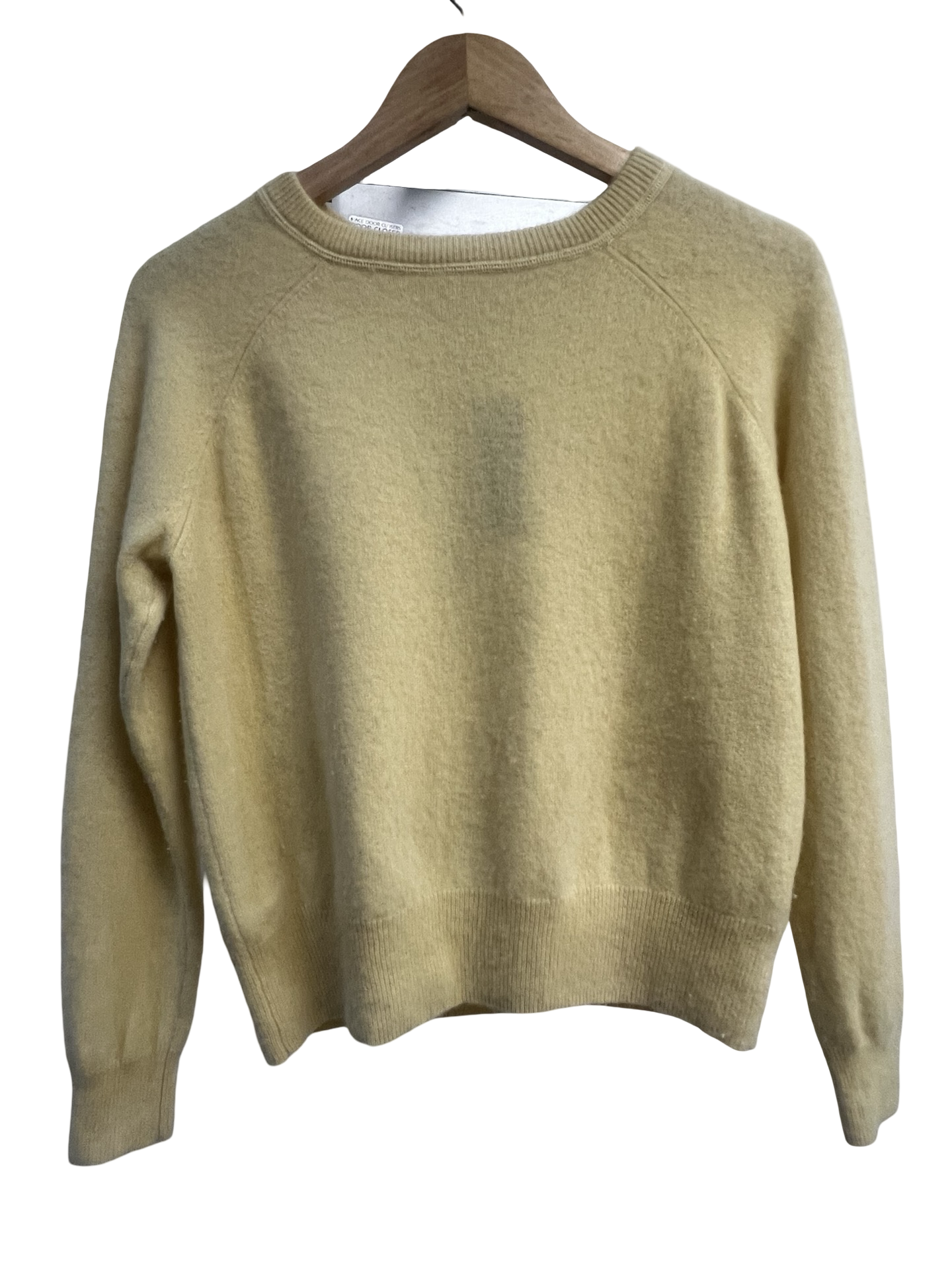 Jac & Jack Yellow Knit M AS IS