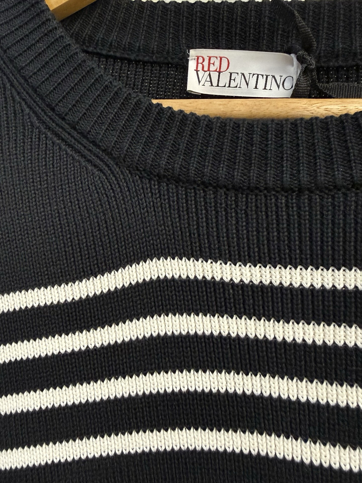 Red Valentino Striped Sweater M NWT