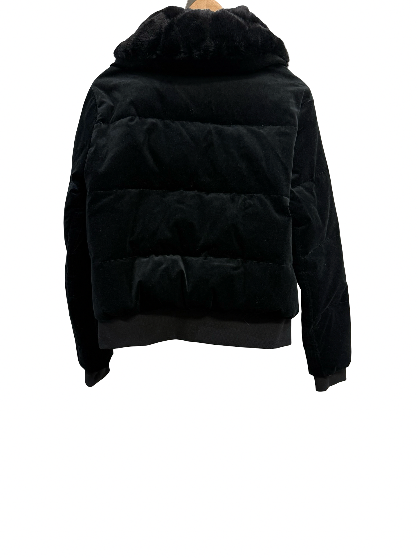 Husk Velvet Puffer Jacket, M