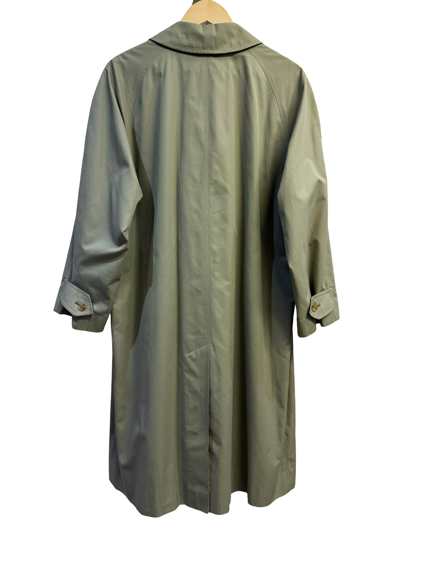 Authentic Vintage Burberrys Trench Coat Olive