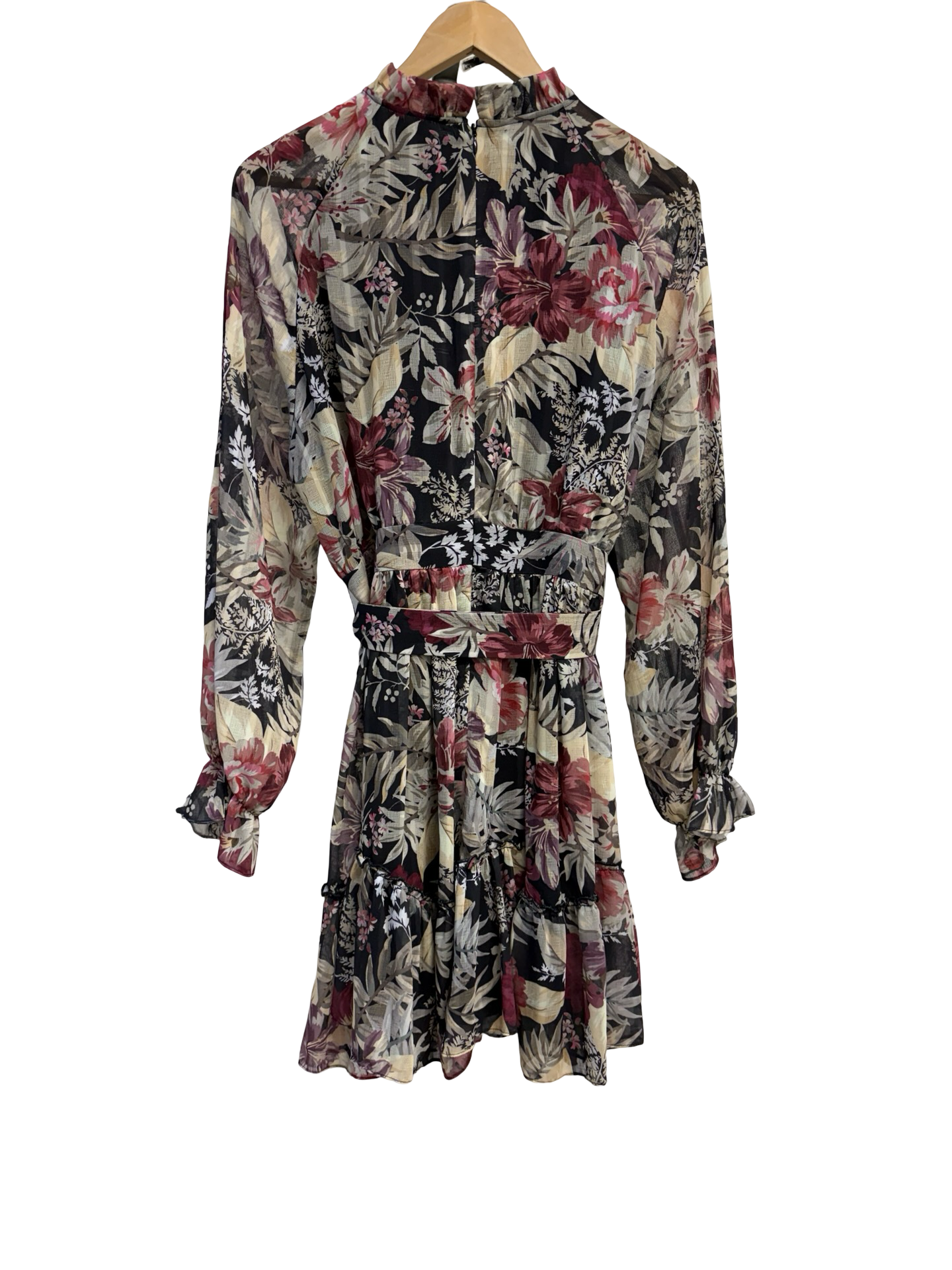 Sheike Floral Dress with Belt 16