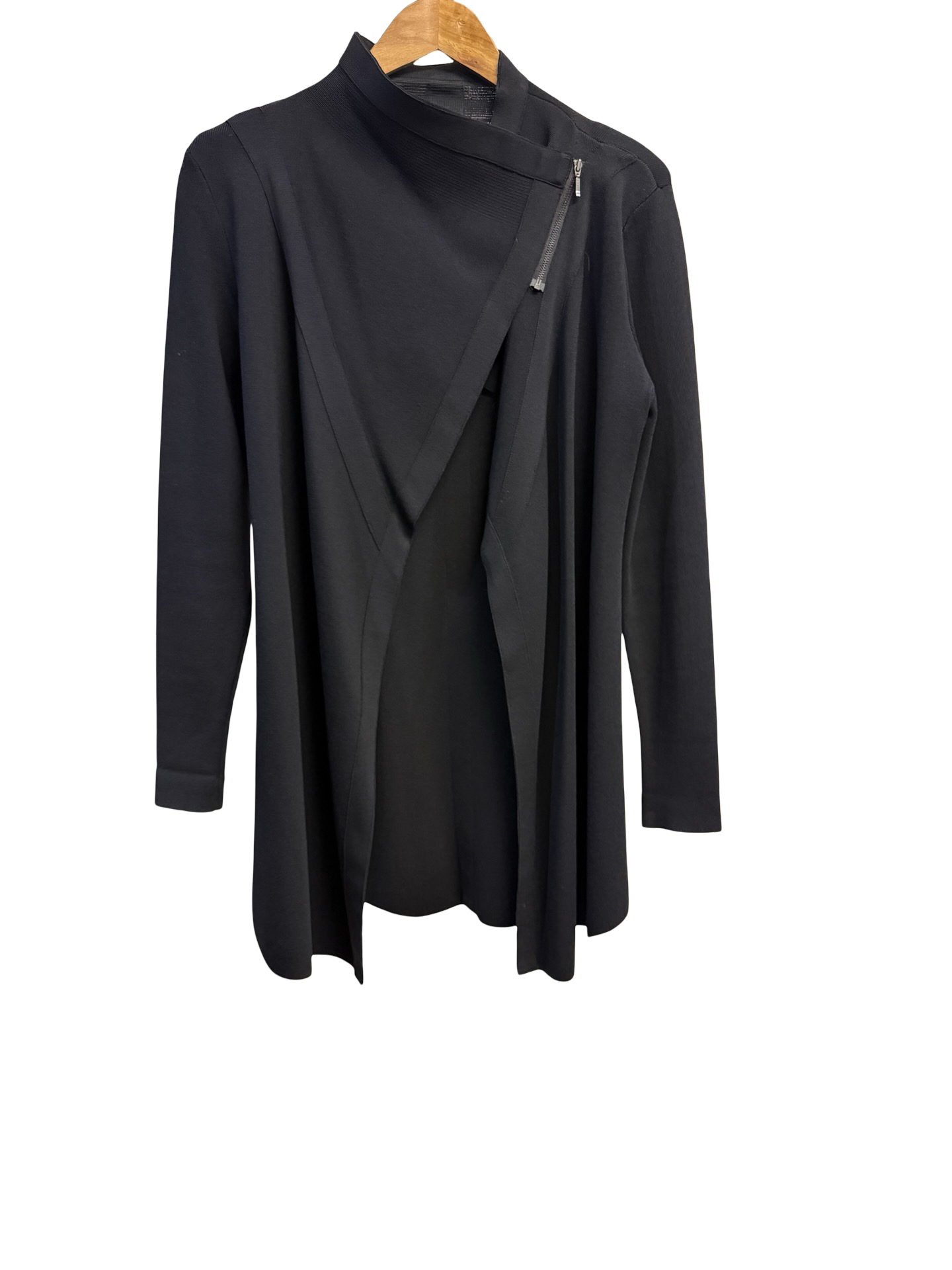 Nikel and Sole Black Long Knit Cardigan M