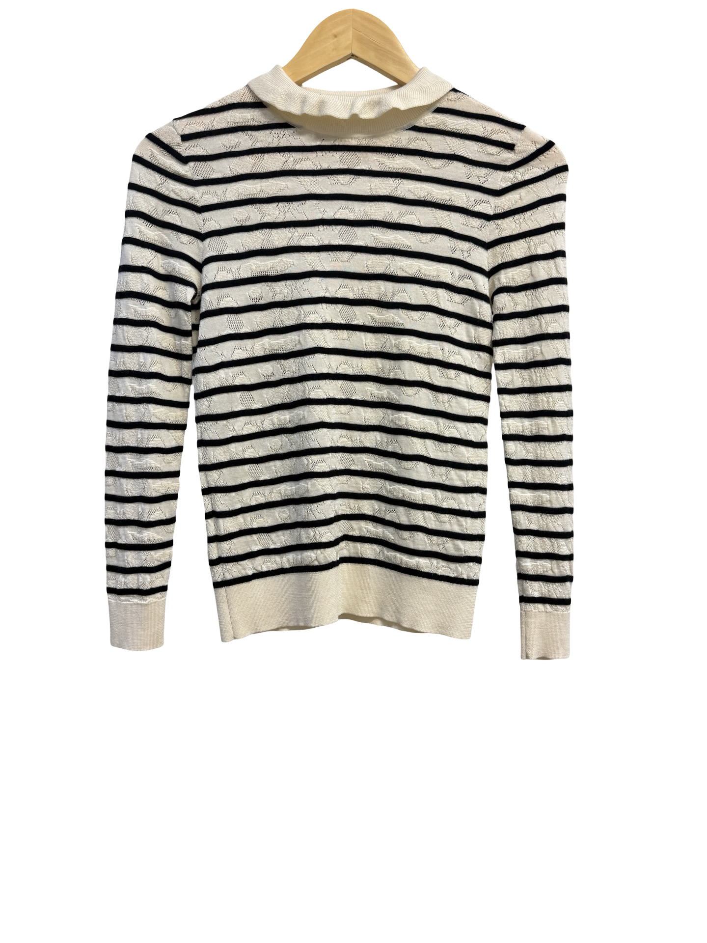 Paul & Joe Cream/Navy Stripe Knit 2
