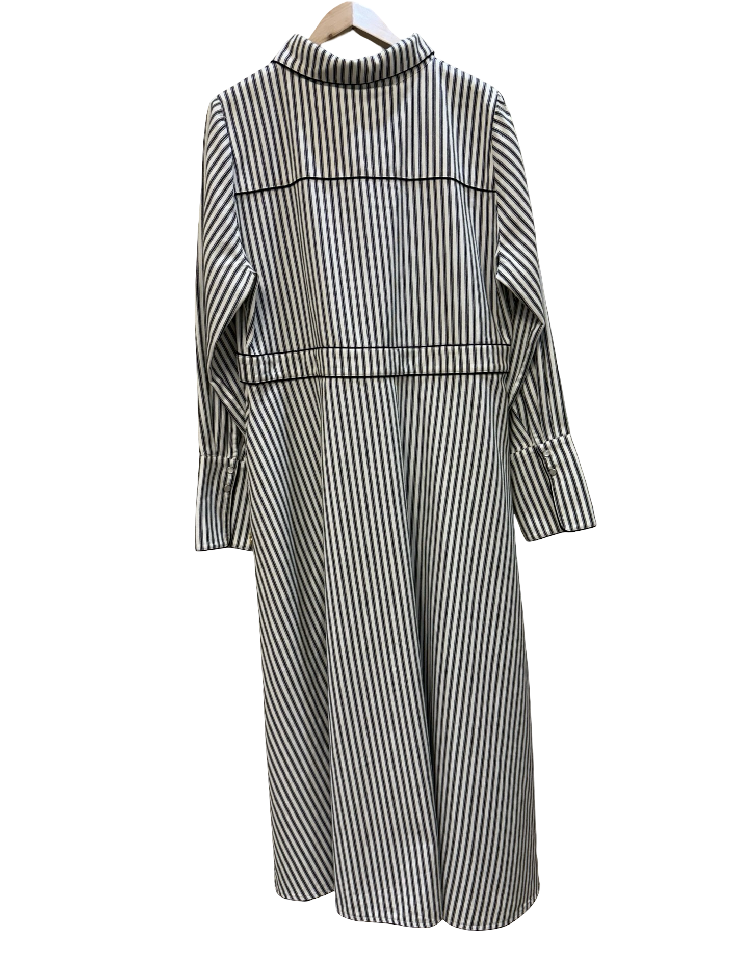 Binny B/W Stripe Dress 14 NWT
