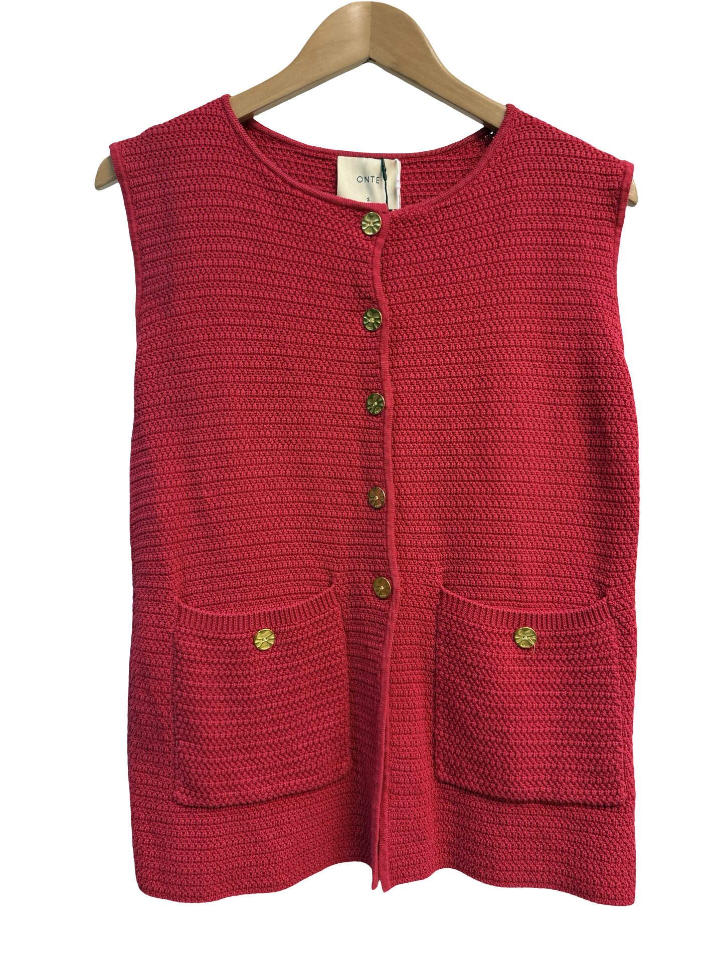 Onte Red Gilet S