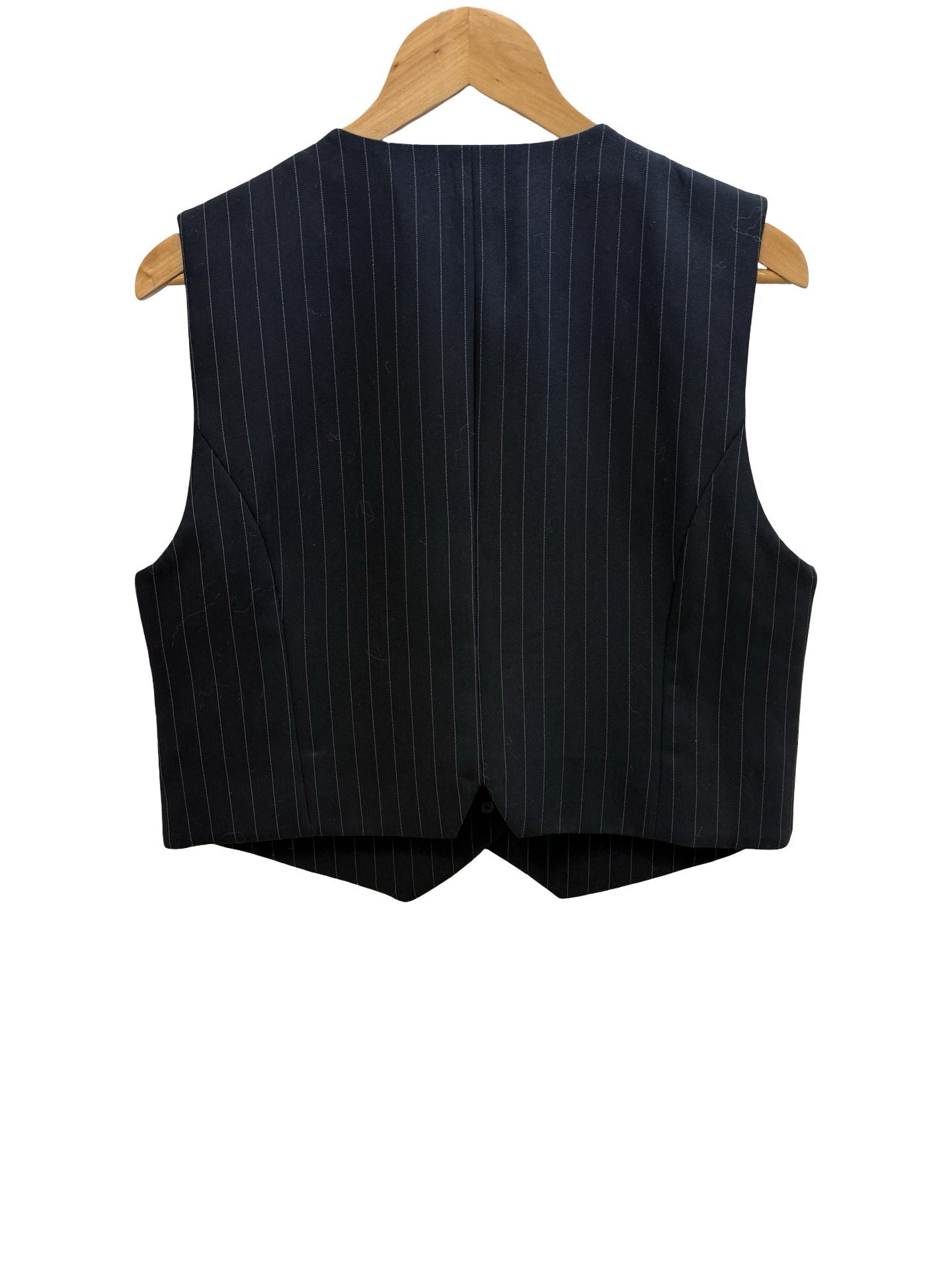 Gestuz Crop Black Waistcoat 38