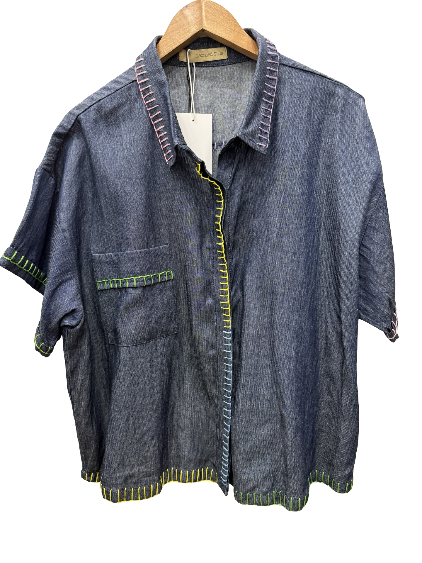 Leonard Street Denim Shirt 16