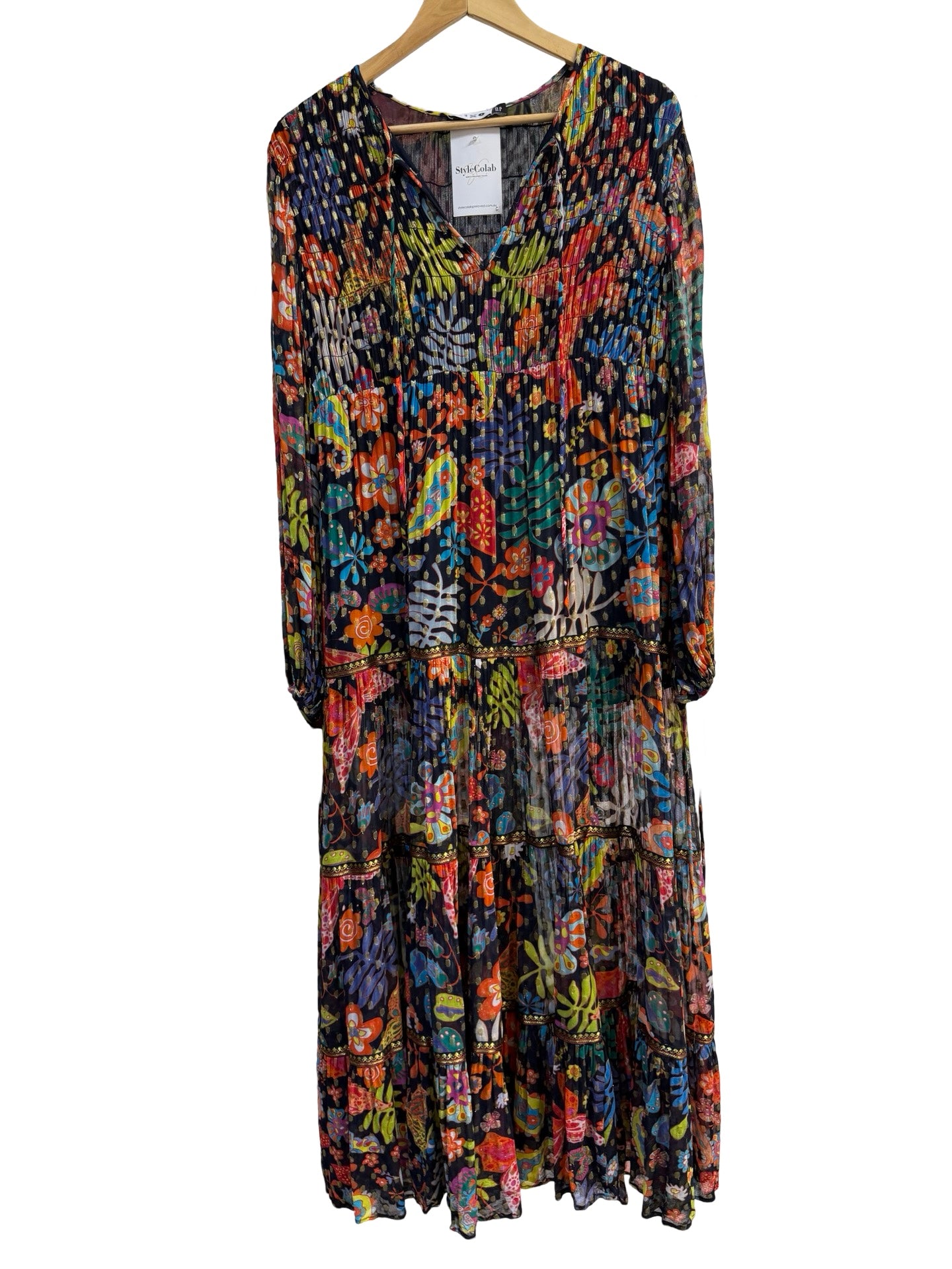 Rixo MltClr Dress S