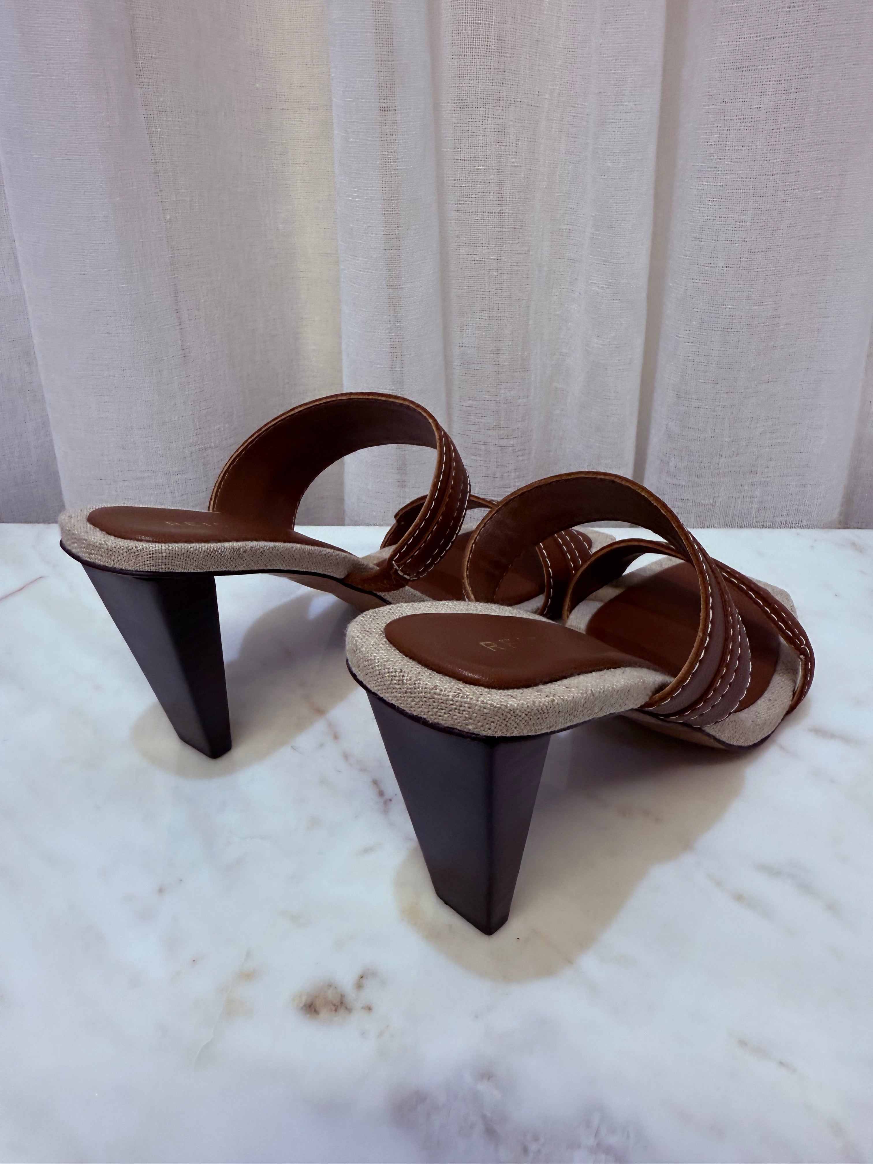 Reiss Brown Heels 40