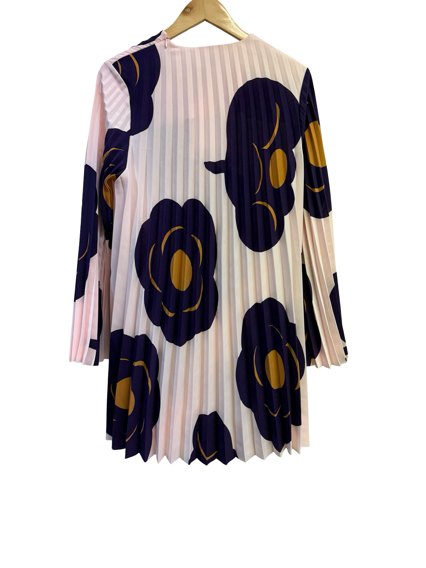 Marrimeko Dress w Purple Flowers M/L